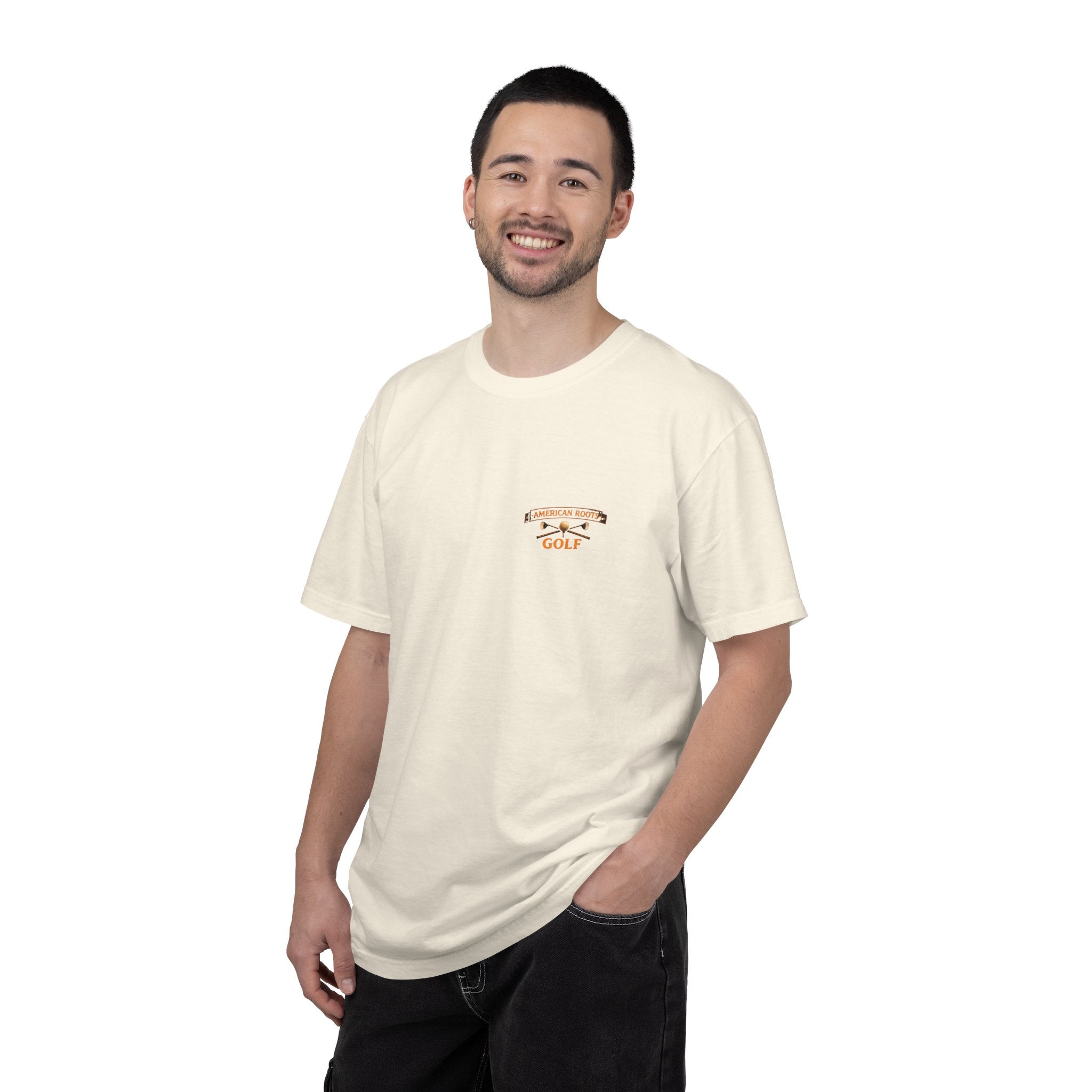 Golf Life T‑Shirt — "American Roots" Vintage Golf Scene Tee