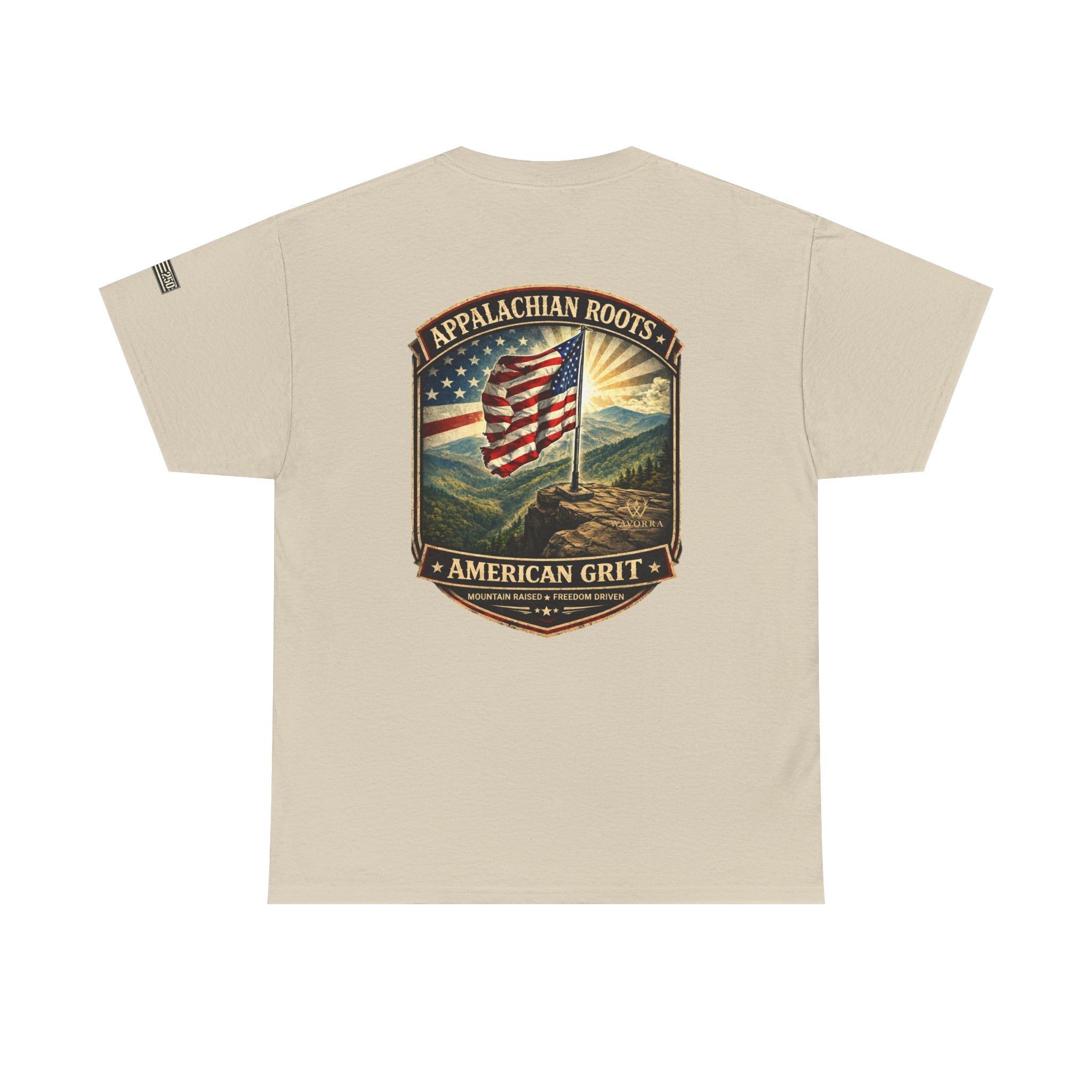 Appalachian Roots T‑Shirt — American Grit Flag Graphic Tee