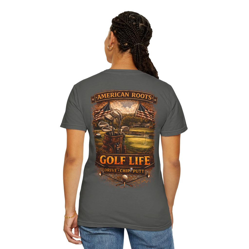 Golf Life T‑Shirt — American Roots Golf Graphic Tee