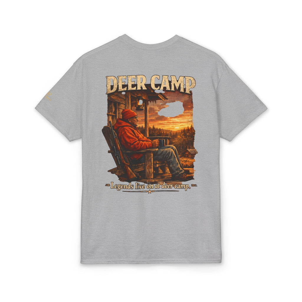 Deer Camp T-Shirt — Vintage Outdoors Hunting Graphic Tee