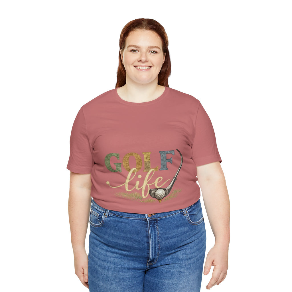 Golf Life T-Shirt — Vintage Golf Club & Ball Tee for Golf Lovers