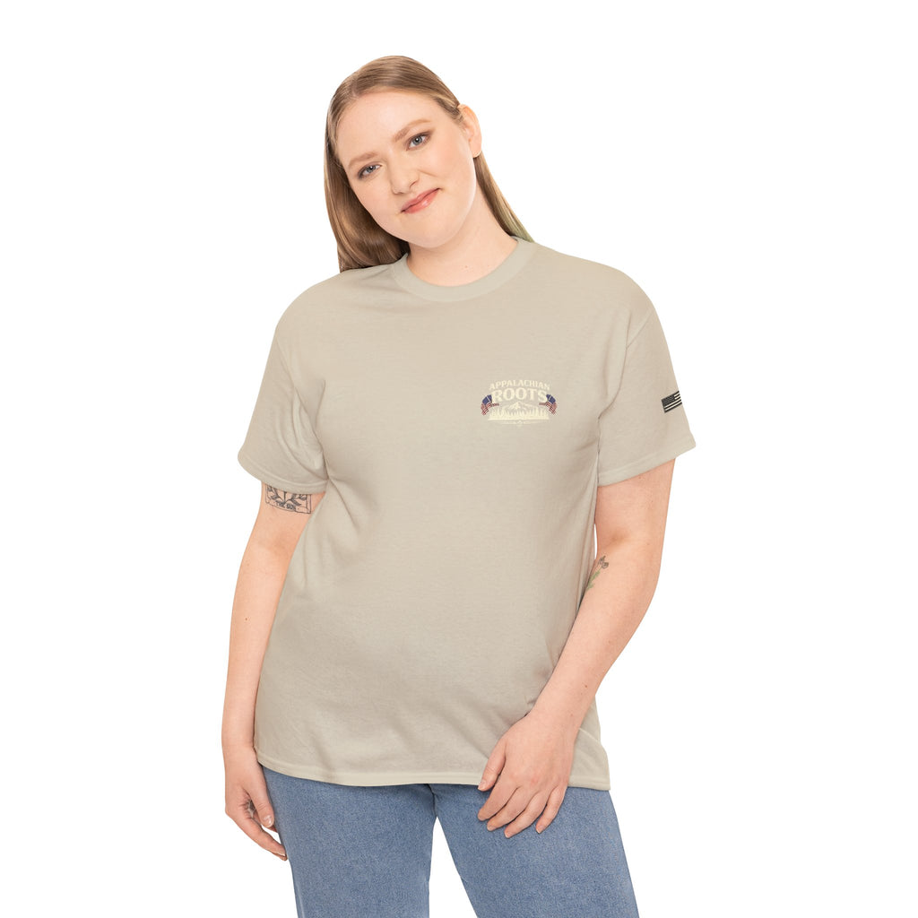 Appalachian Roots T‑Shirt — American Grit Flag Graphic Tee