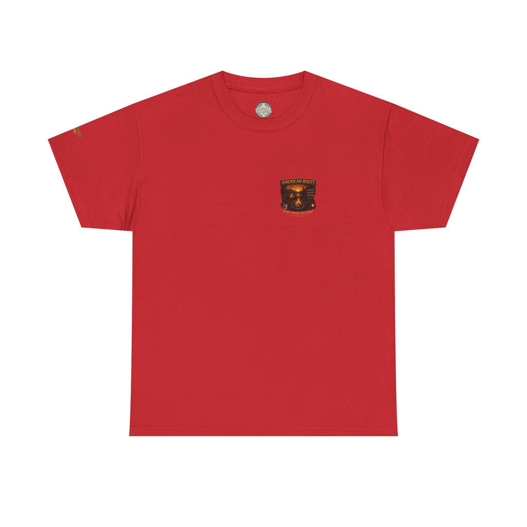 Camping T-Shirt — "American Roots: Sleep Under the Stars" Outdoor Tee