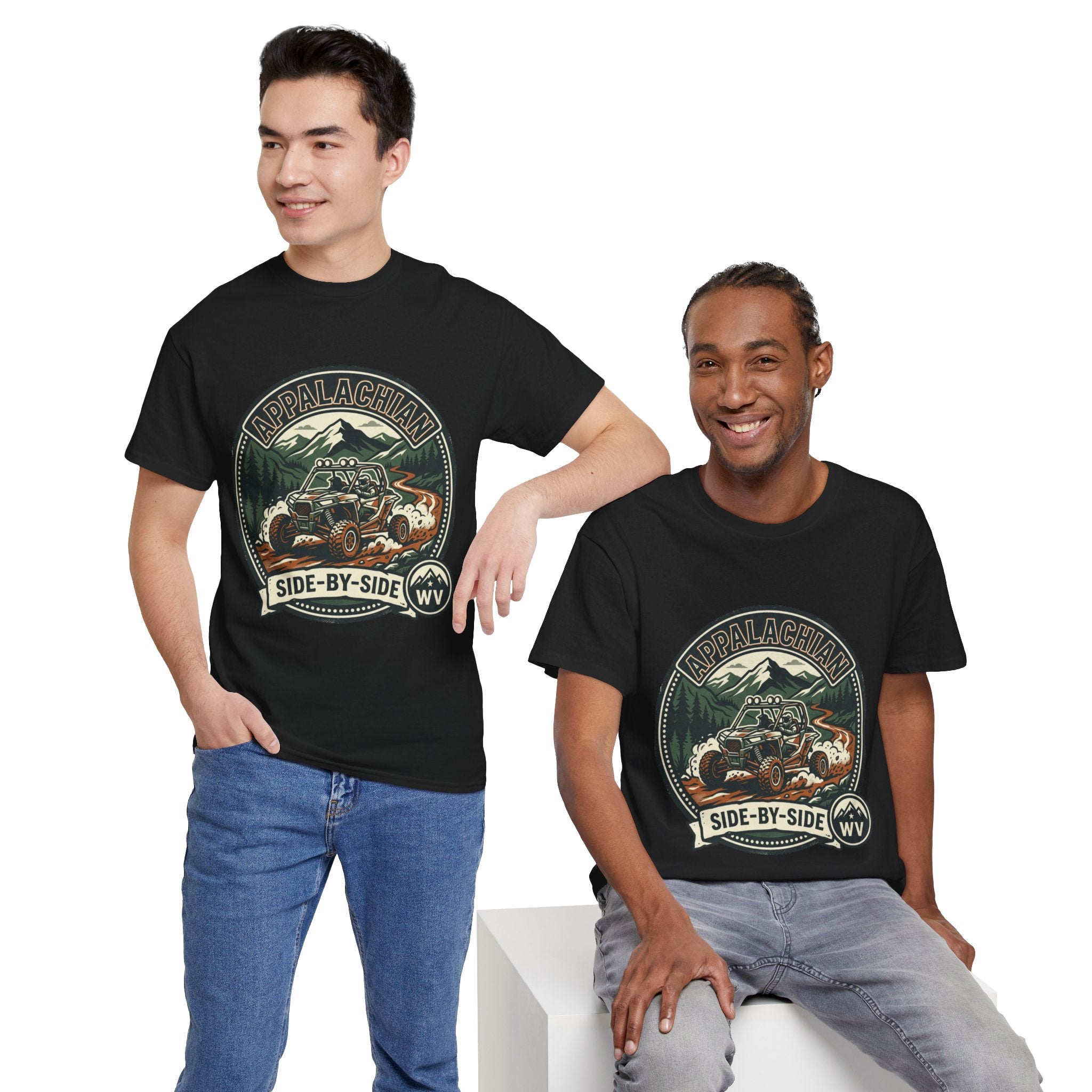 Appalachian Off-Road Side-by-Side T-Shirt – WV ATV Adventure Tee