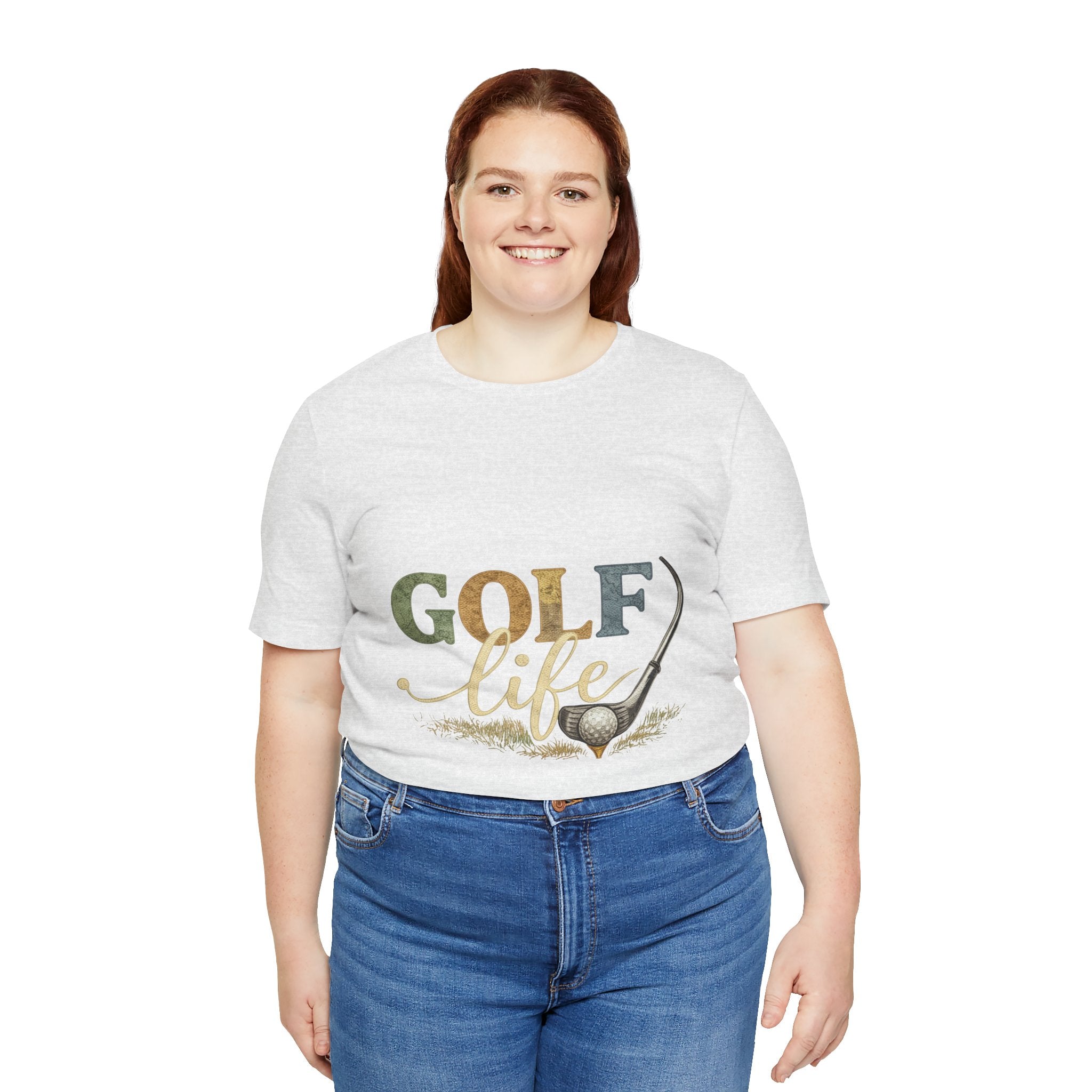 Golf Life T-Shirt — Vintage Golf Club & Ball Tee for Golf Lovers
