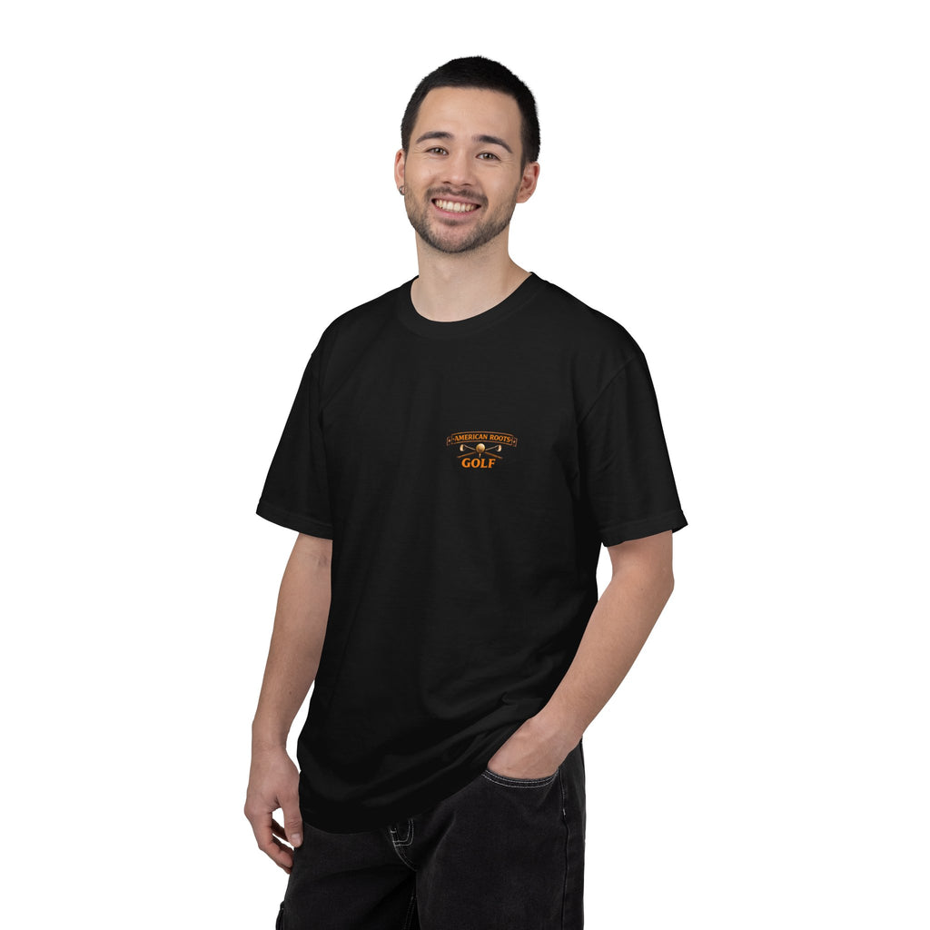 Golf Life T‑Shirt — "American Roots" Vintage Golf Scene Tee