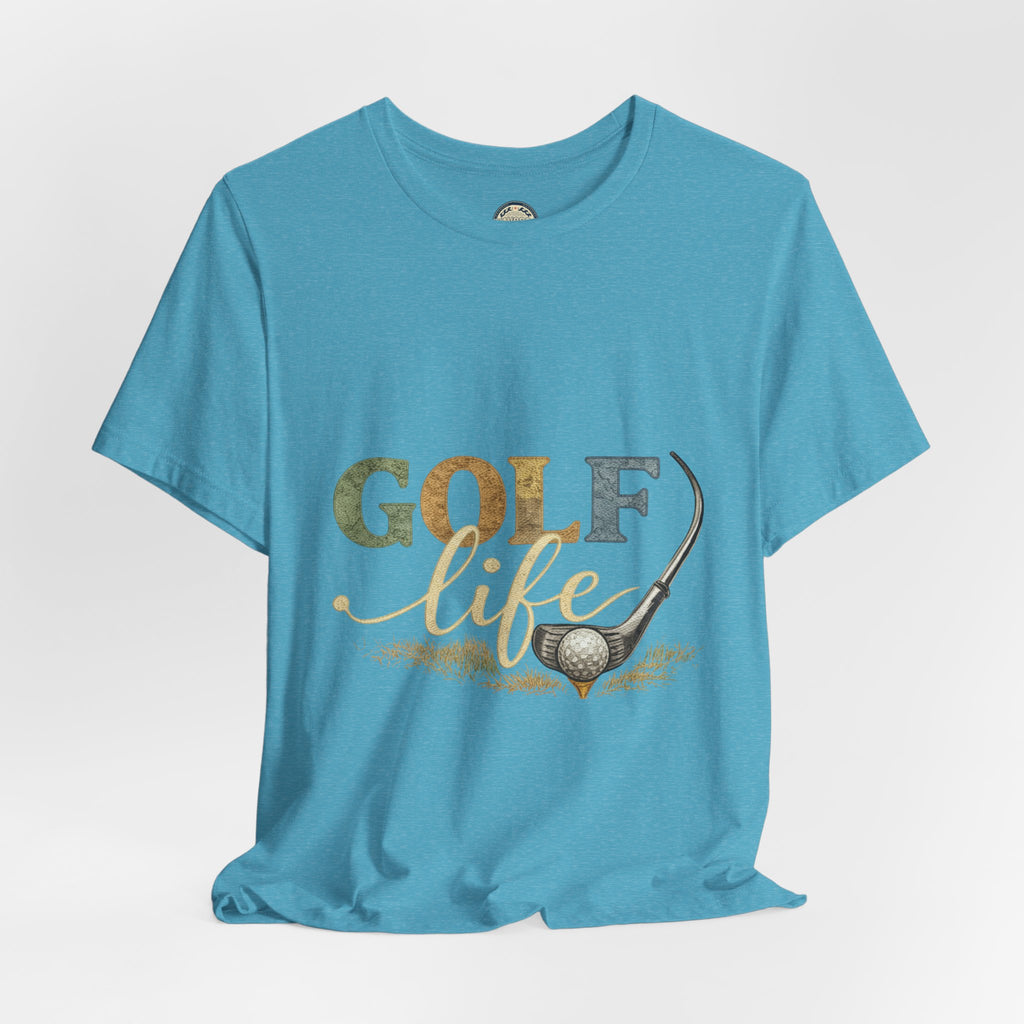 Golf Life T-Shirt — Vintage Golf Club & Ball Tee for Golf Lovers