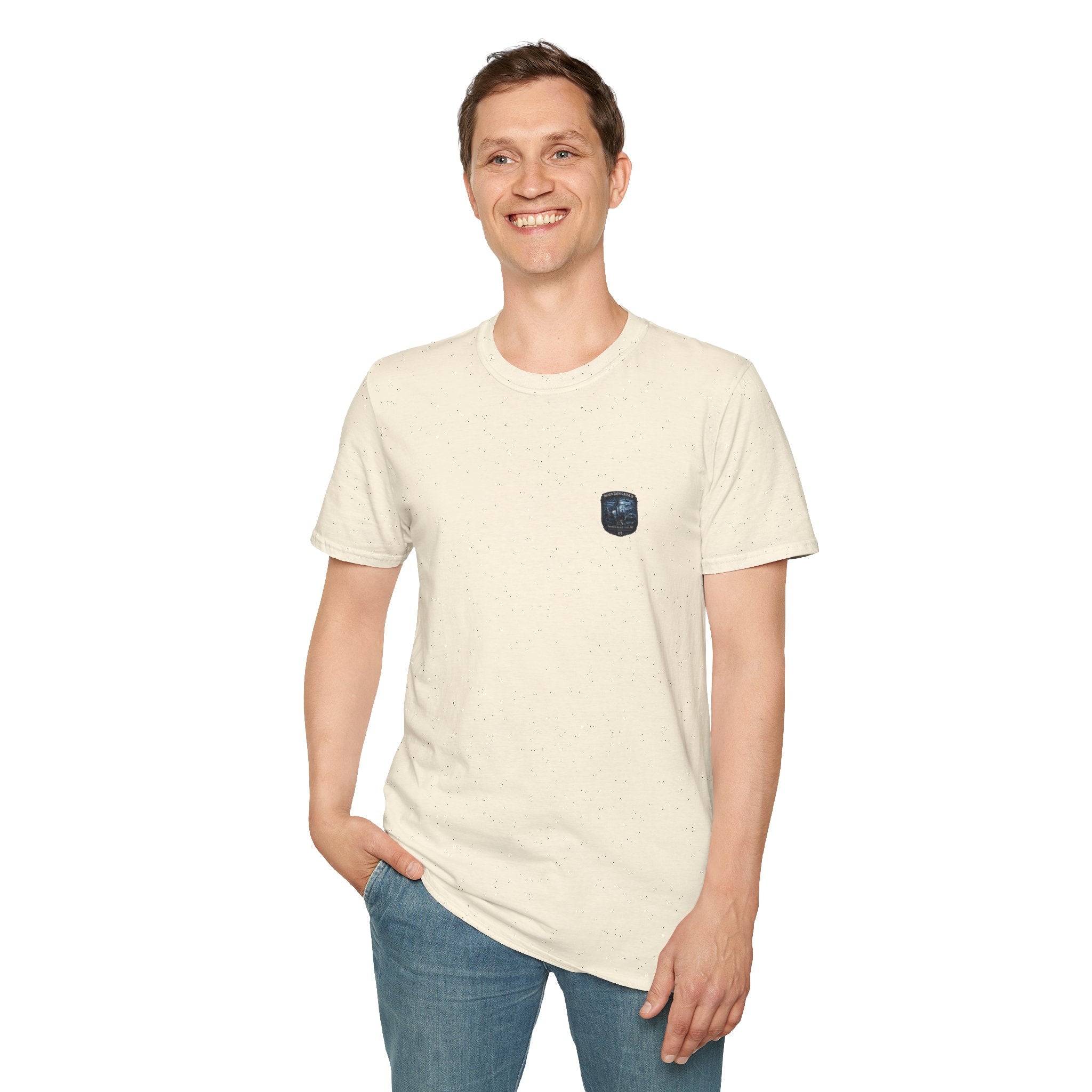 Mountain Raised T-Shirt — Proud Blue Collar Workwear Graphic