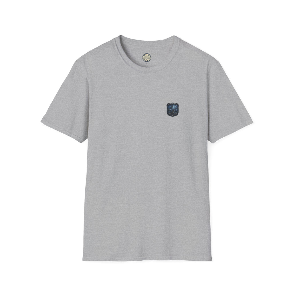 Mountain Raised T-Shirt — Proud Blue Collar Workwear Graphic
