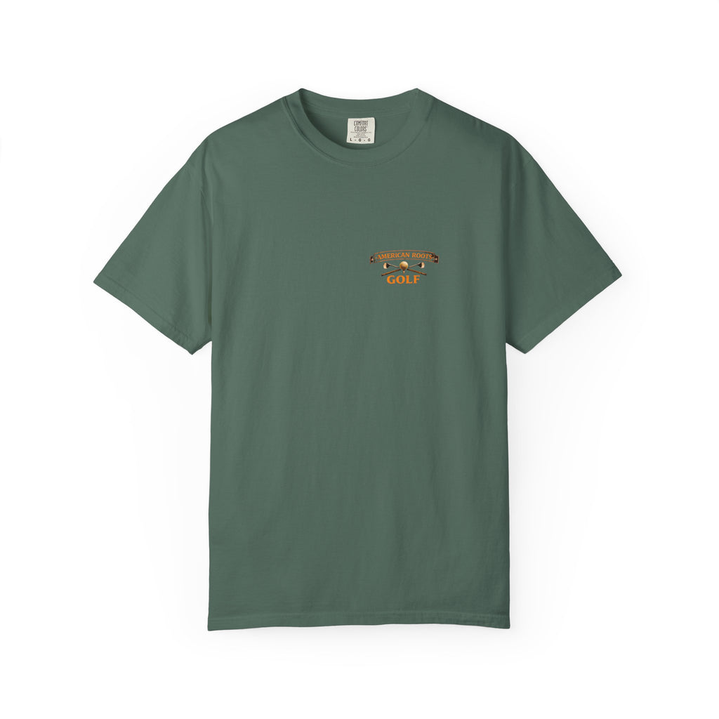 Golf Life T‑Shirt — "American Roots" Vintage Golf Scene Tee