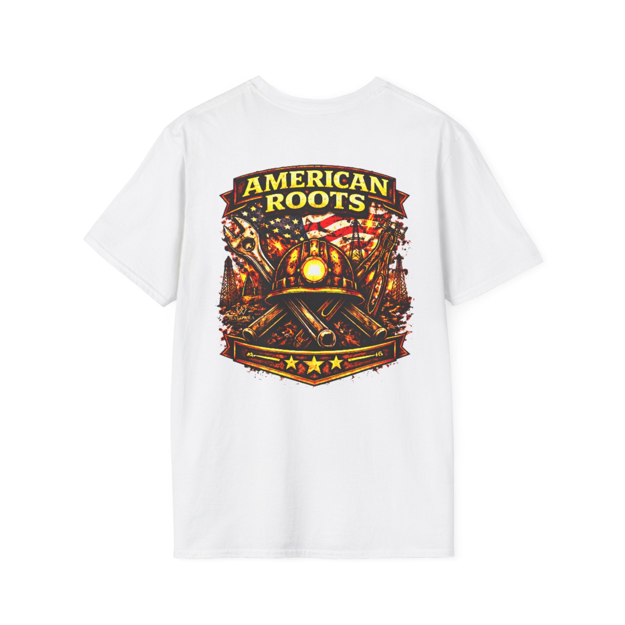 T-Shirt — American Roots Motorcycle Graphic Tee