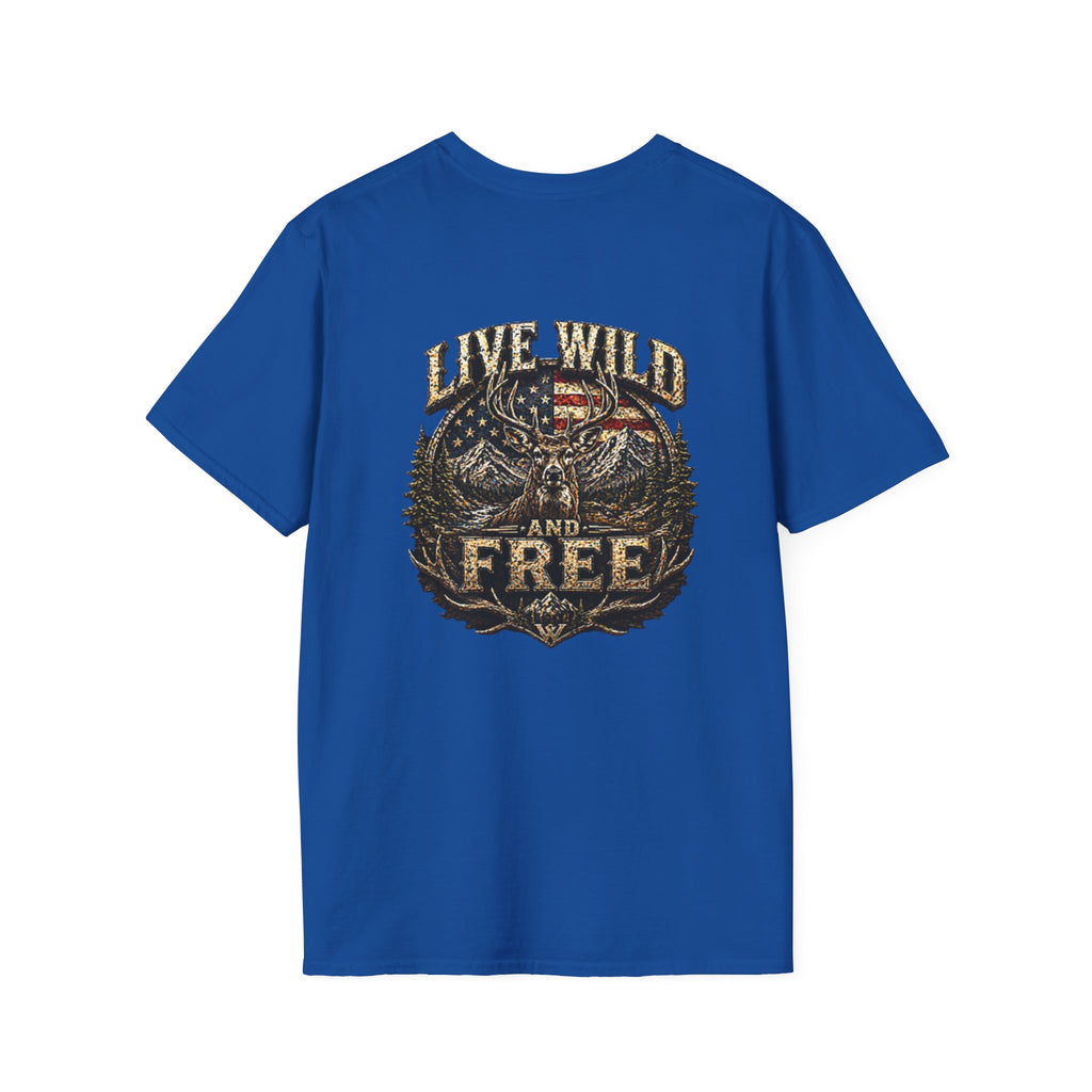 Live Wild and Free T-Shirt — American Eagle Wilderness Graphic Tee