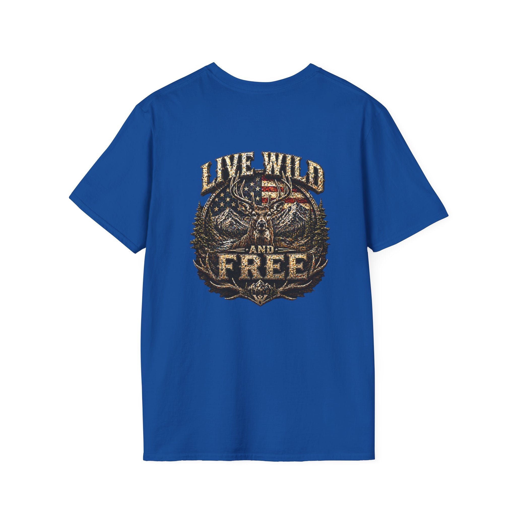 Live Wild and Free T-Shirt — American Eagle Wilderness Graphic Tee
