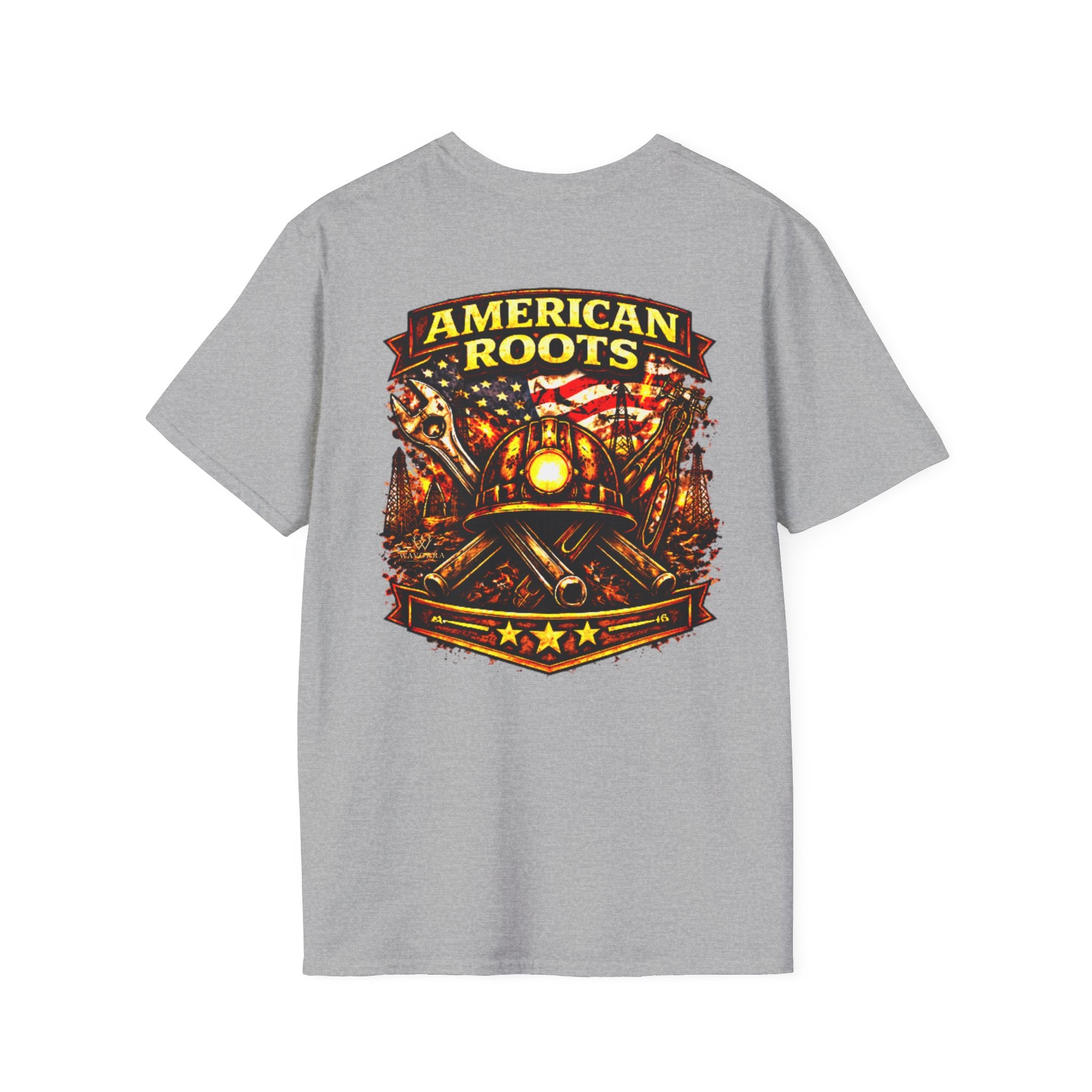 T-Shirt — American Roots Motorcycle Graphic Tee