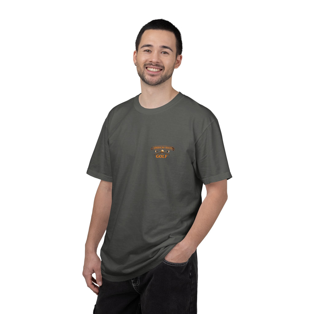 Golf Life T‑Shirt — "American Roots" Vintage Golf Scene Tee