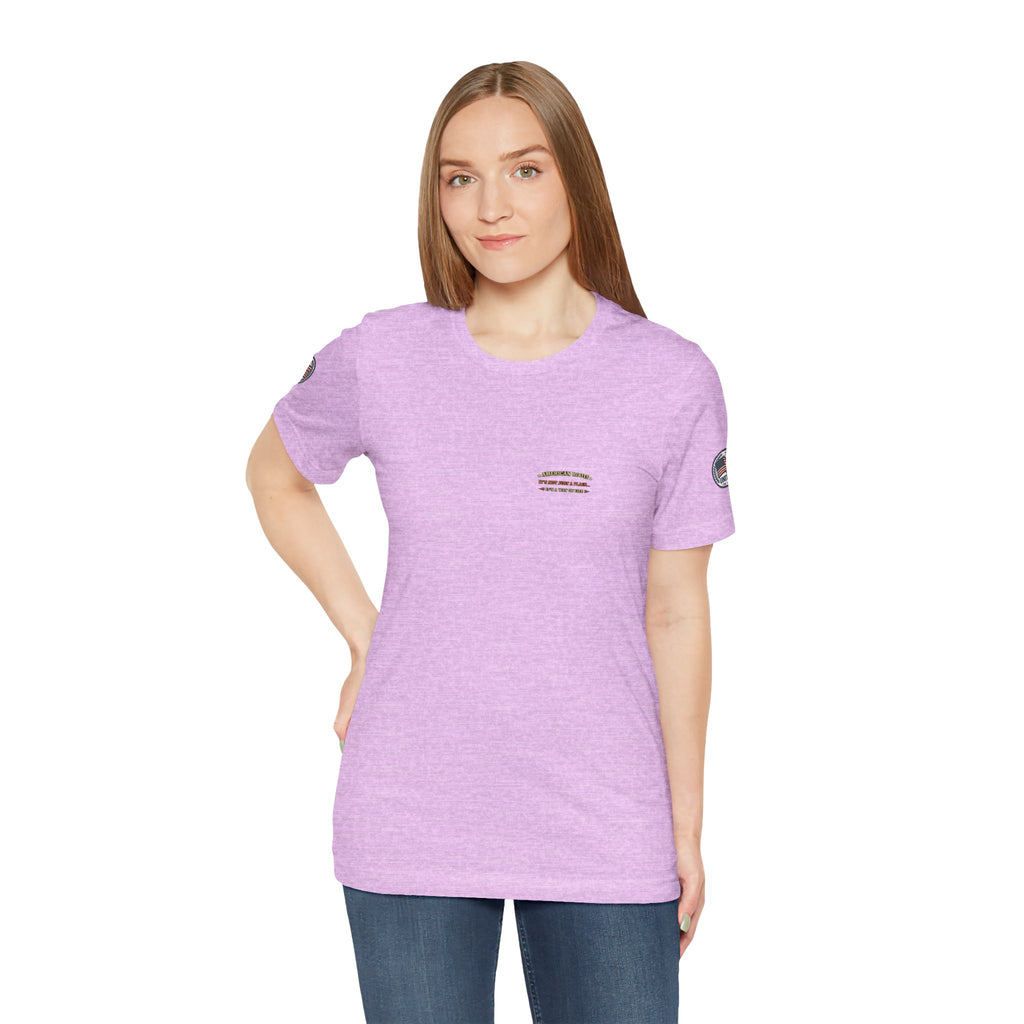 Deer Camp Graphic Tee — American Roots Hunting Cabin T‑Shirt
