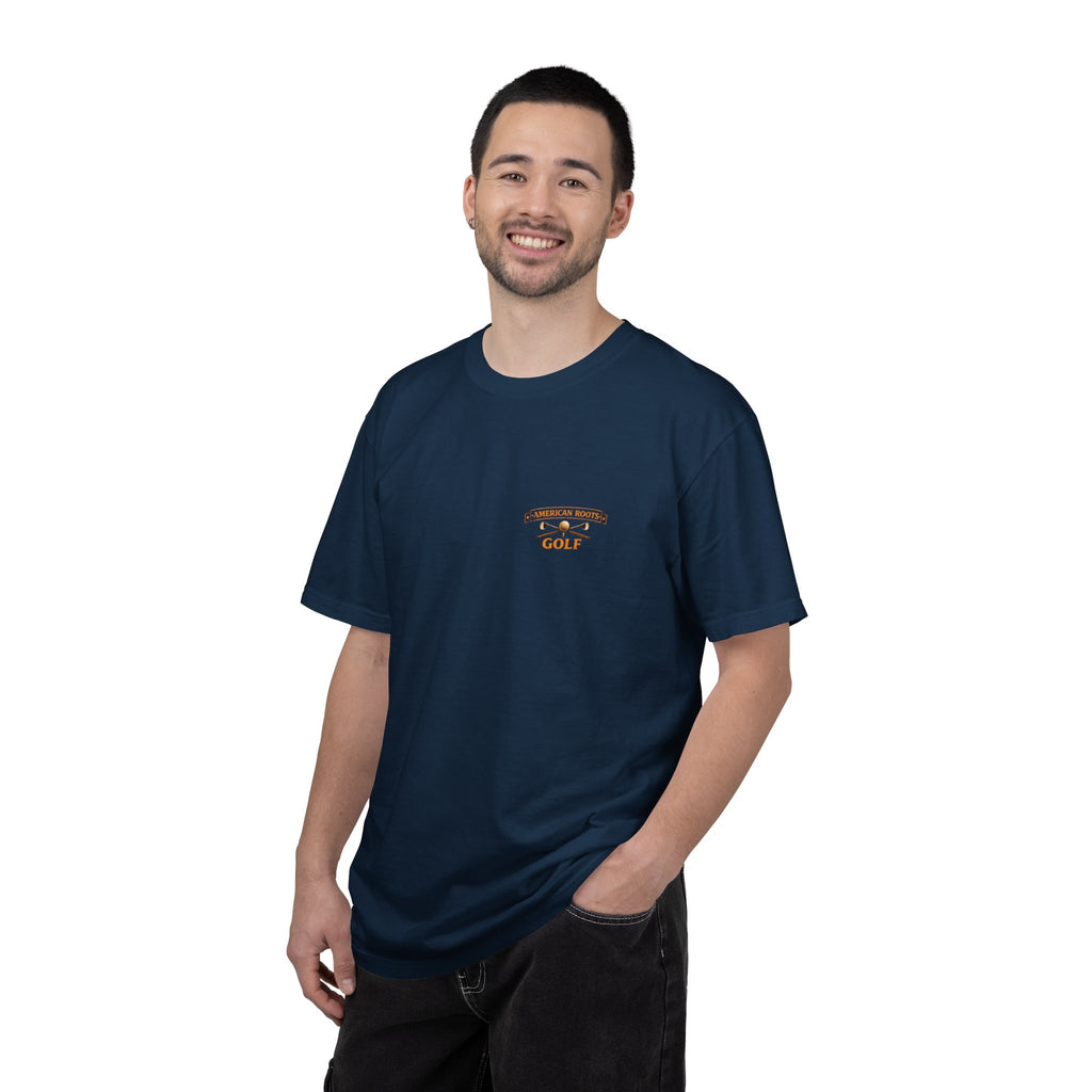 Golf Life T‑Shirt — "American Roots" Vintage Golf Scene Tee