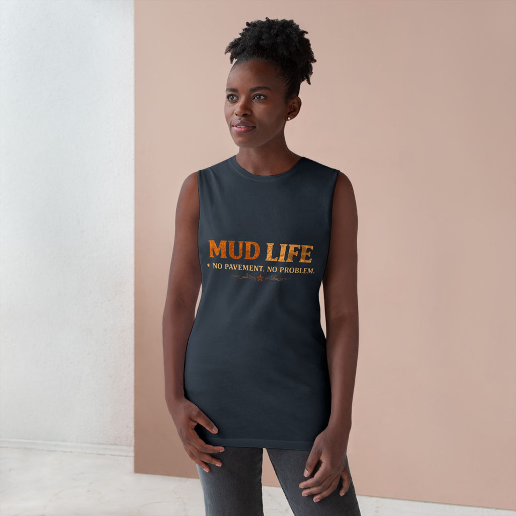 Mud Life Tank Top — American Trails Off-Road Jeep Graphic