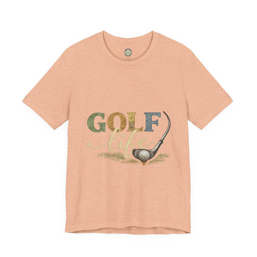 Golf Life T-Shirt — Vintage Golf Club & Ball Tee for Golf Lovers