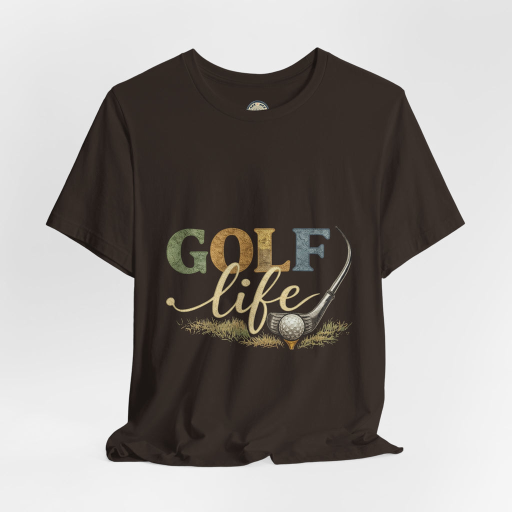 Golf Life T-Shirt — Vintage Golf Club & Ball Tee for Golf Lovers