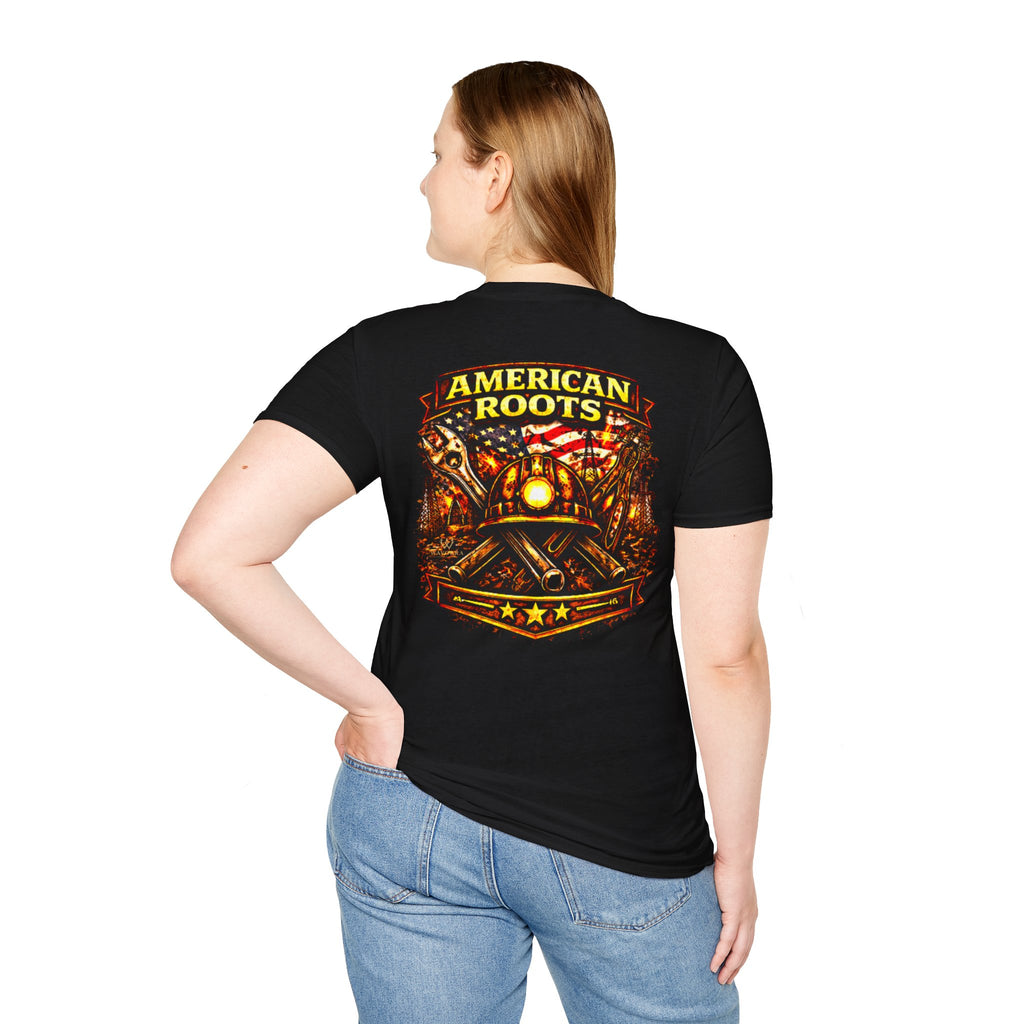 T-Shirt — American Roots Motorcycle Graphic Tee
