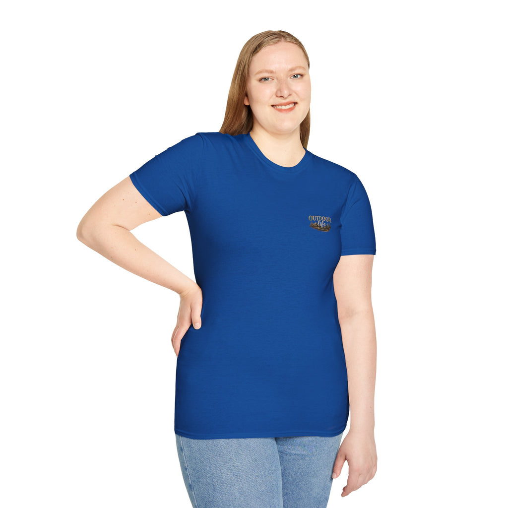 American Roots Camping T-Shirt — Sleep Under the Stars Outdoor Graphic Tee