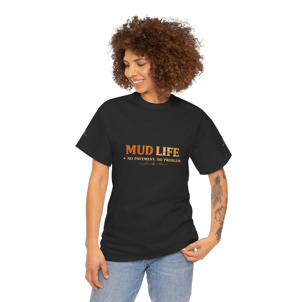 Mud Life Off-Road T-Shirt — American Roots 4x4 Jeep Mudding Graphic Tee