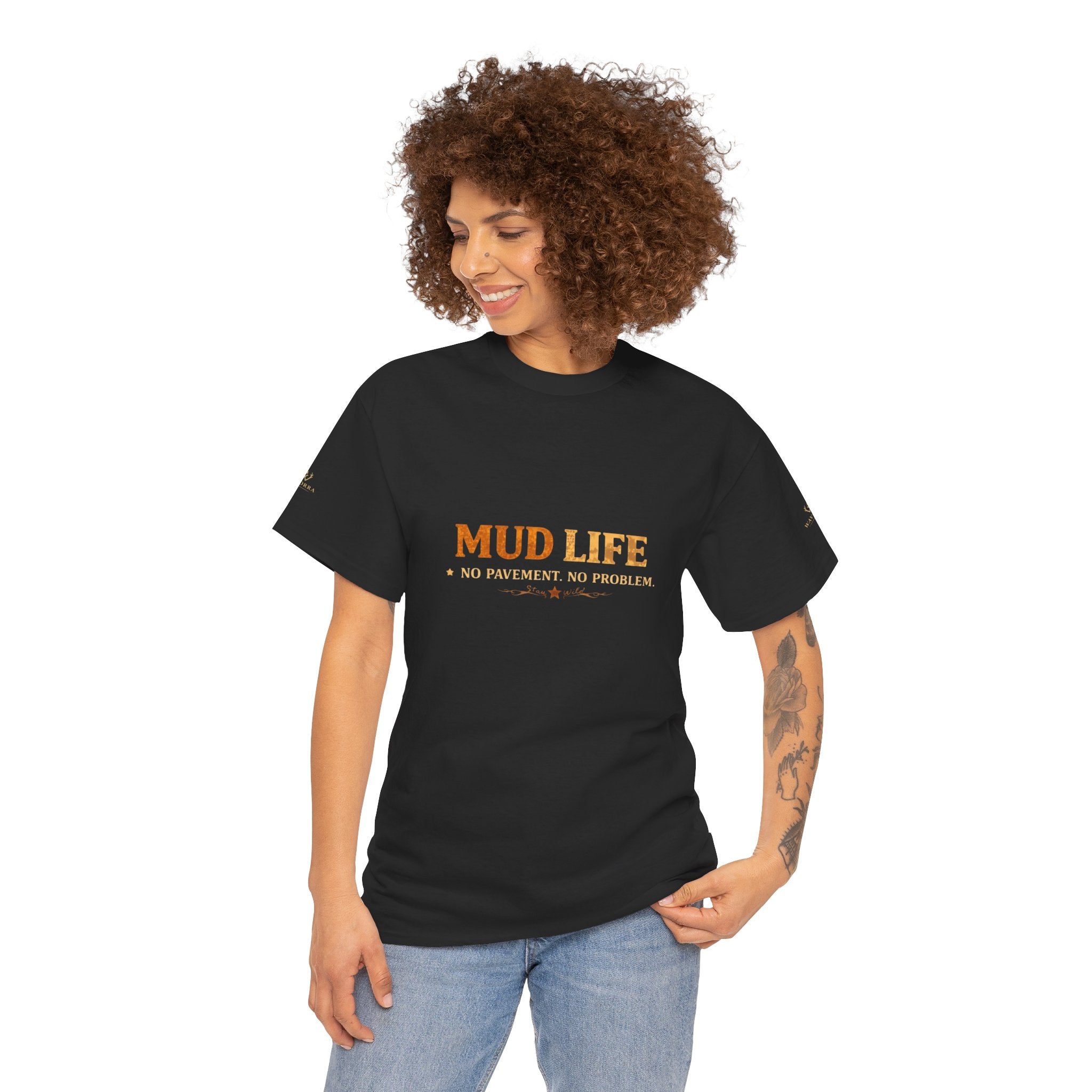 Mud Life Off-Road T-Shirt — American Roots 4x4 Jeep Mudding Graphic Tee
