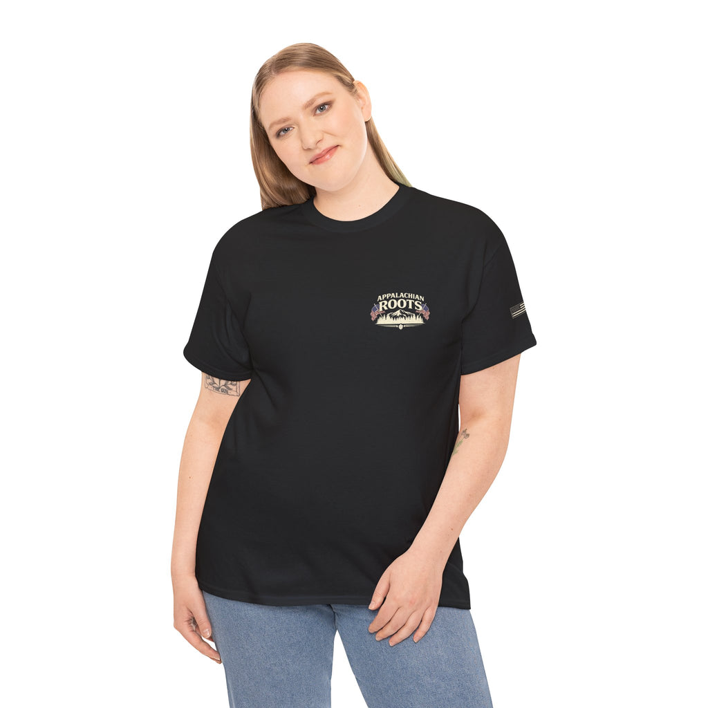 Appalachian Roots T‑Shirt — American Grit Flag Graphic Tee
