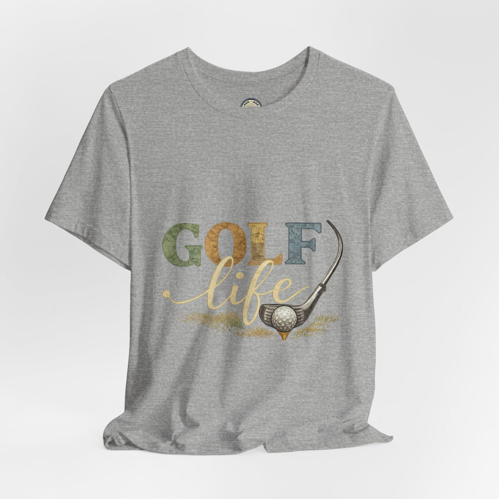 Golf Life T-Shirt — Vintage Golf Club & Ball Tee for Golf Lovers