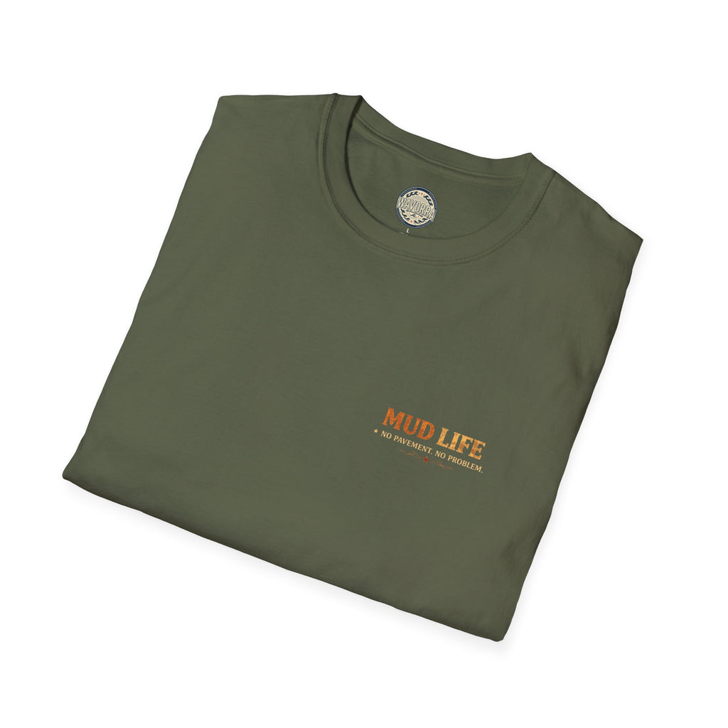 Mud Life ATV T‑Shirt — American Trails Off‑Road Adventure Tee (Ride • Mud • Repeat)