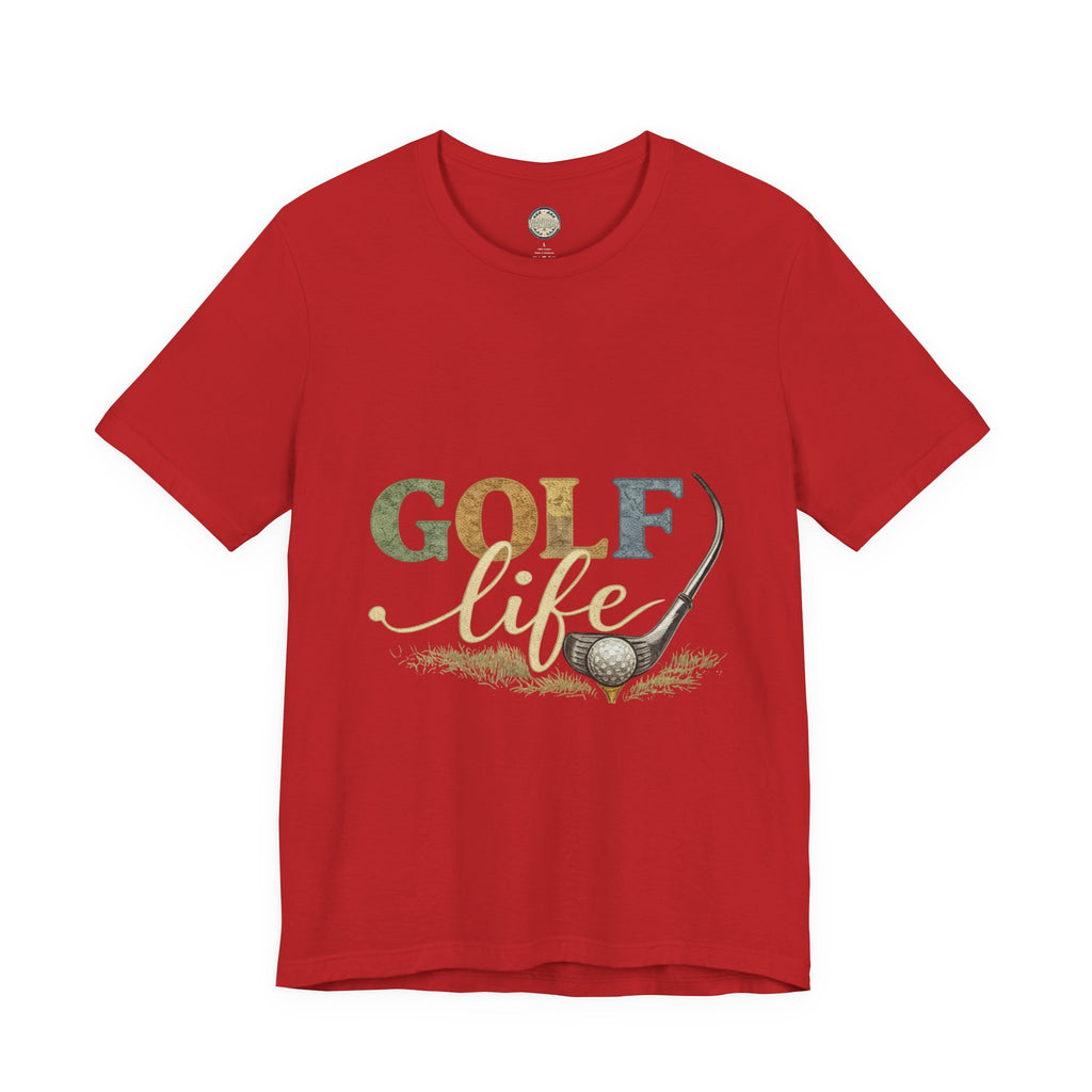Golf Life T-Shirt — Vintage Golf Club & Ball Tee for Golf Lovers