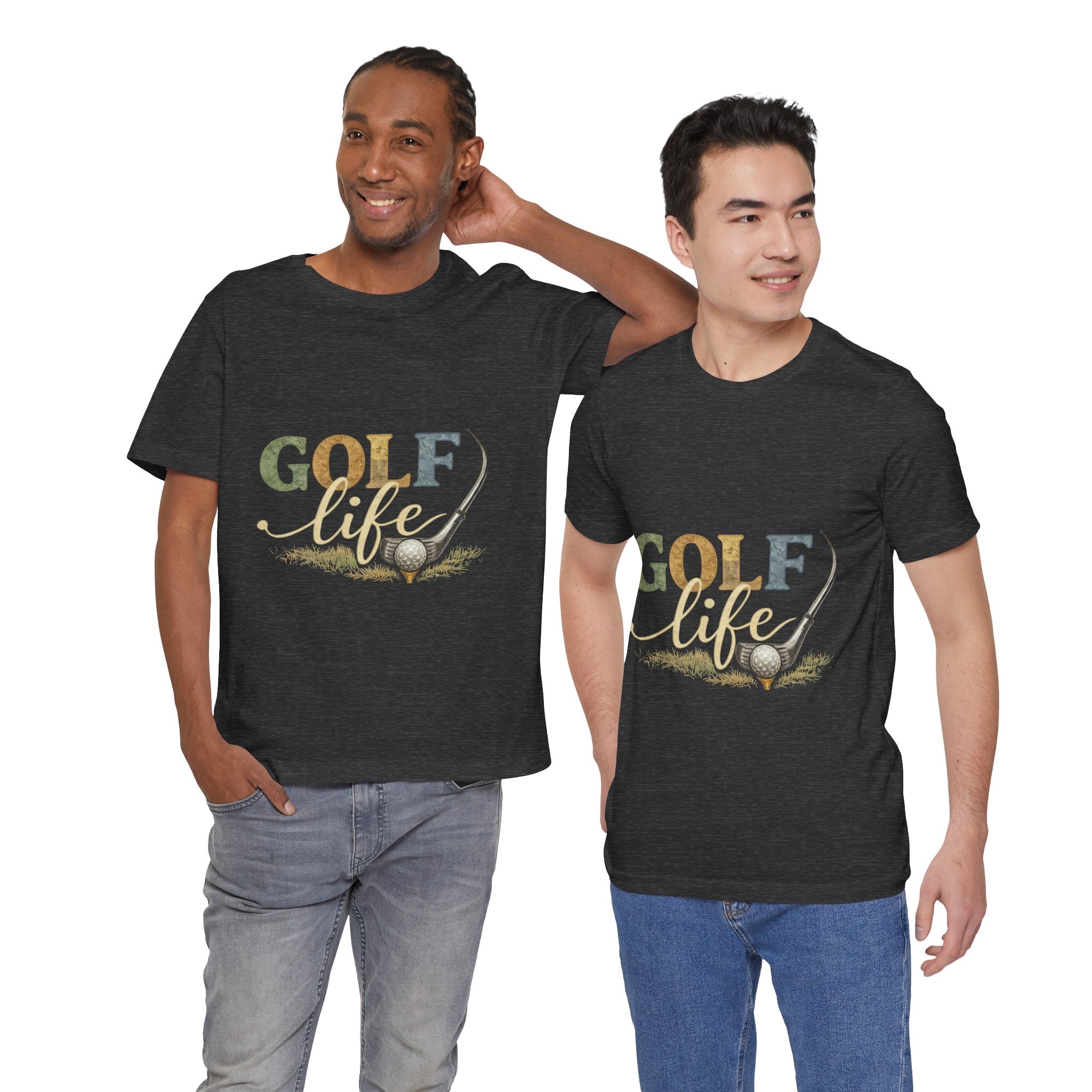 Golf Life T-Shirt — Vintage Golf Club & Ball Tee for Golf Lovers