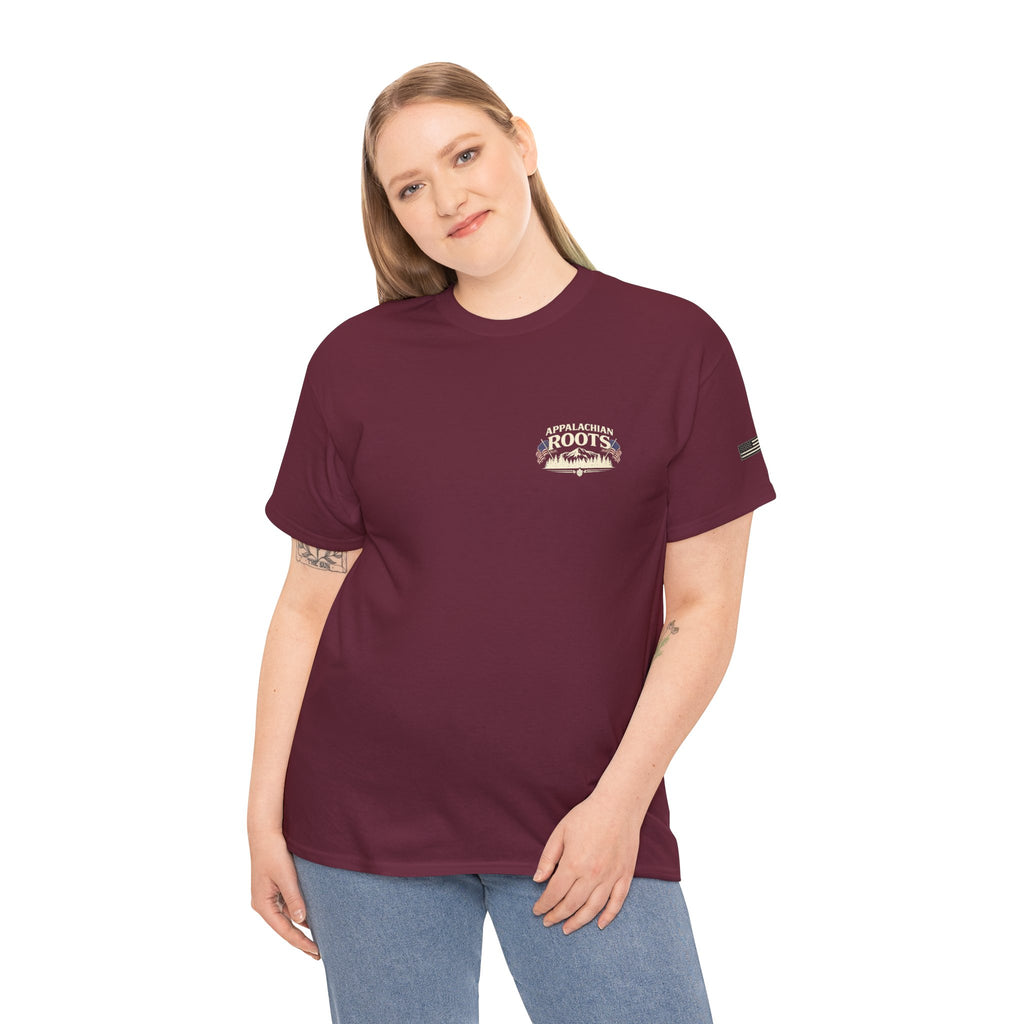 Appalachian Roots T‑Shirt — American Grit Flag Graphic Tee