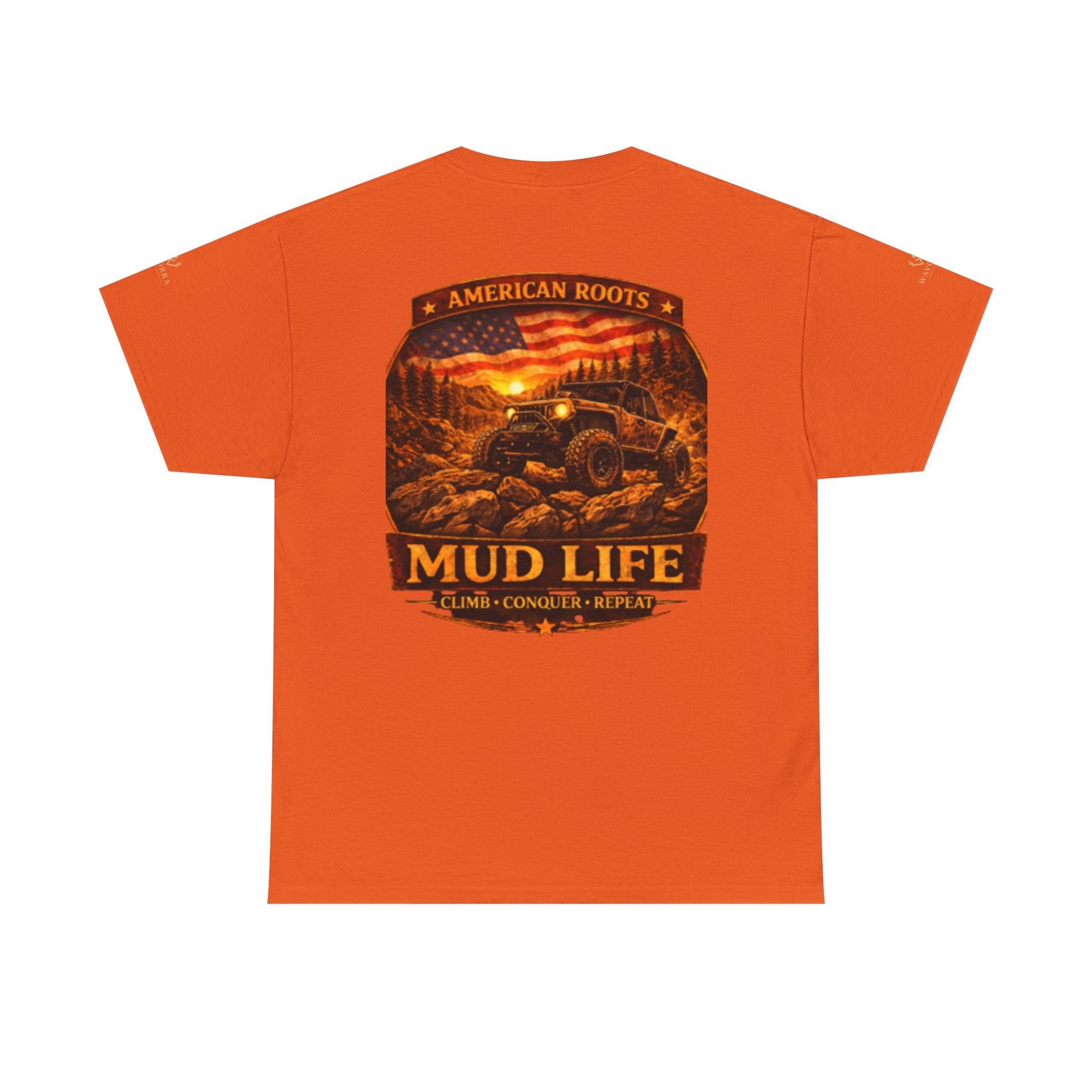 Mud Life Off-Road T-Shirt — American Roots 4x4 Jeep Mudding Graphic Tee