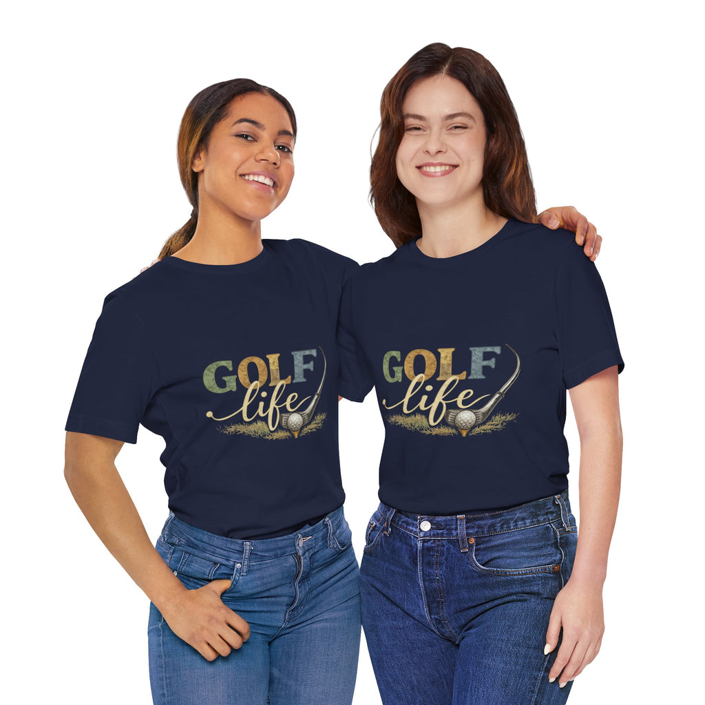 Golf Life T-Shirt — Vintage Golf Club & Ball Tee for Golf Lovers
