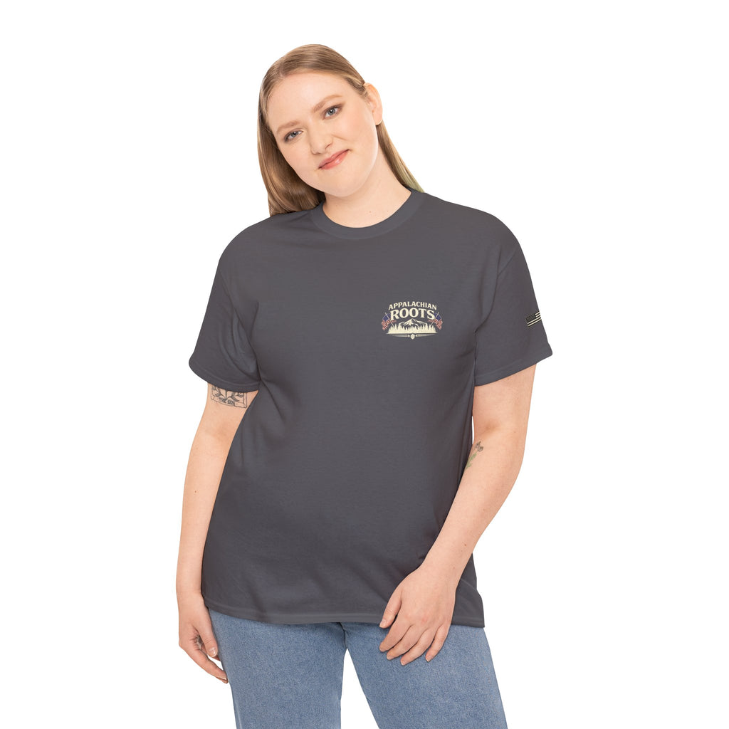Appalachian Roots T‑Shirt — American Grit Flag Graphic Tee