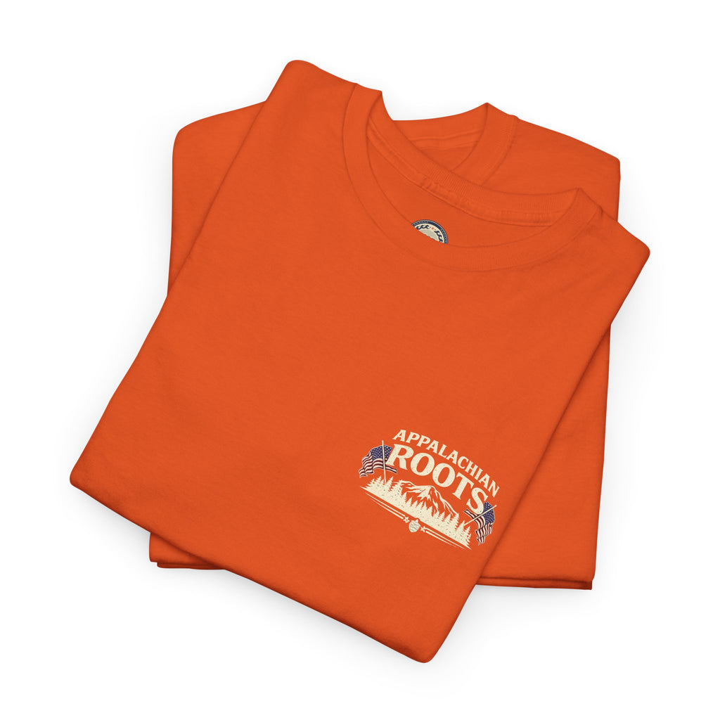 Appalachian Roots T‑Shirt — American Grit Flag Graphic Tee