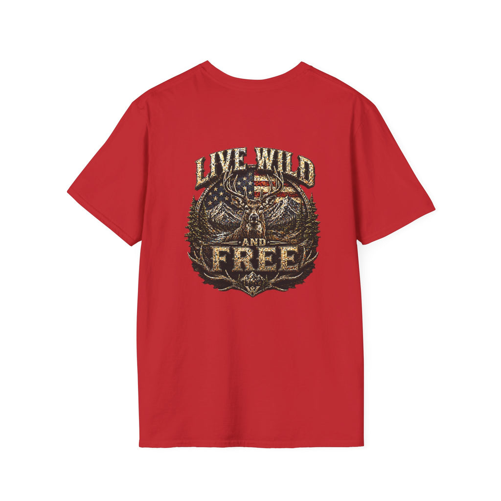 Live Wild and Free T-Shirt — American Eagle Wilderness Graphic Tee