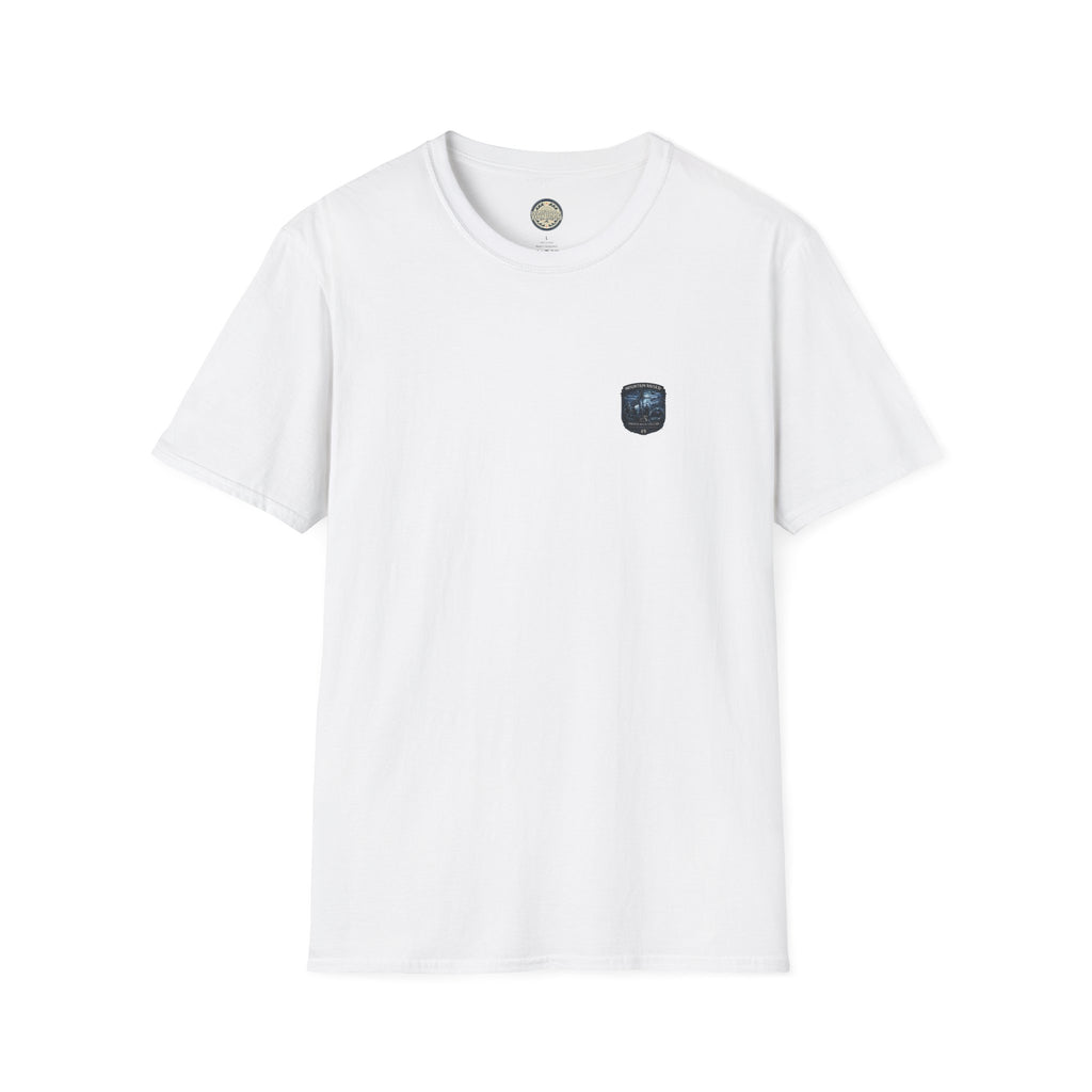 Mountain Raised T-Shirt — Proud Blue Collar Workwear Graphic