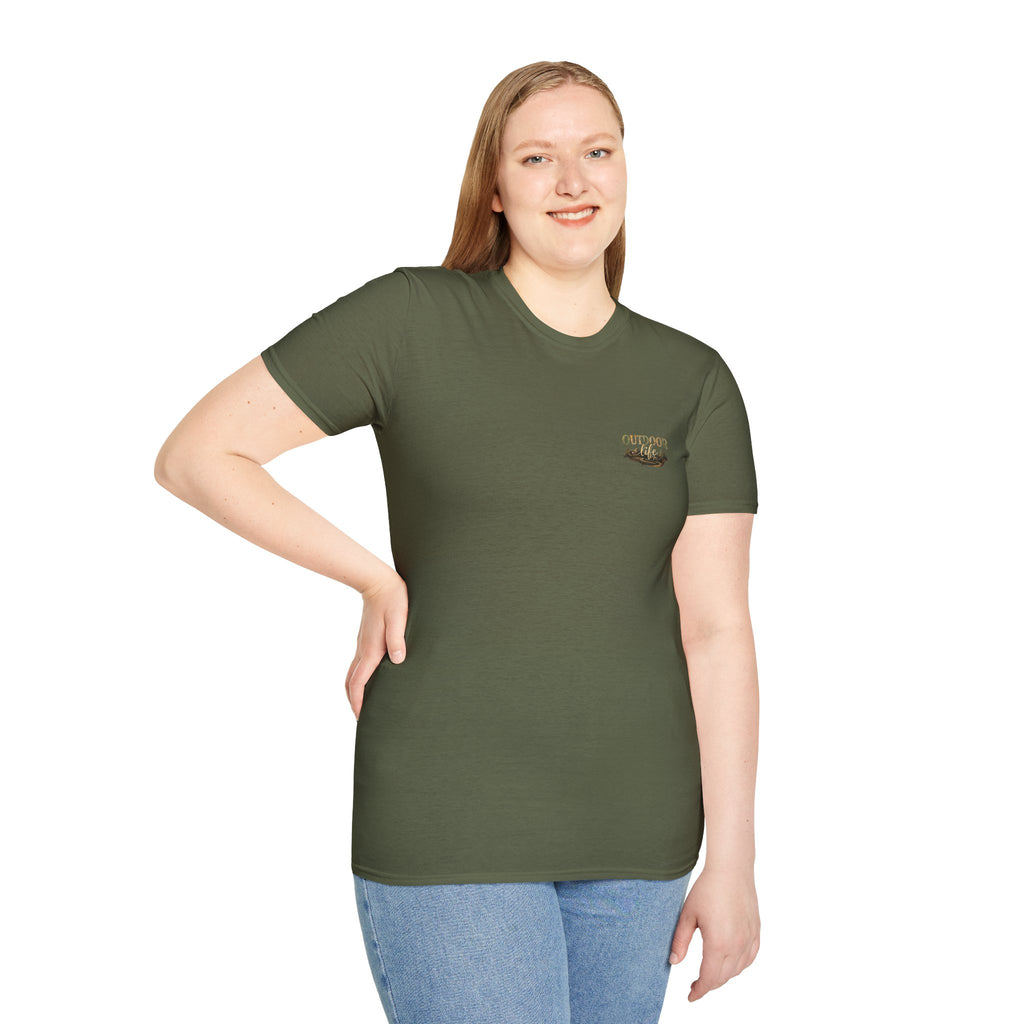 American Roots Camping T-Shirt — Sleep Under the Stars Outdoor Graphic Tee