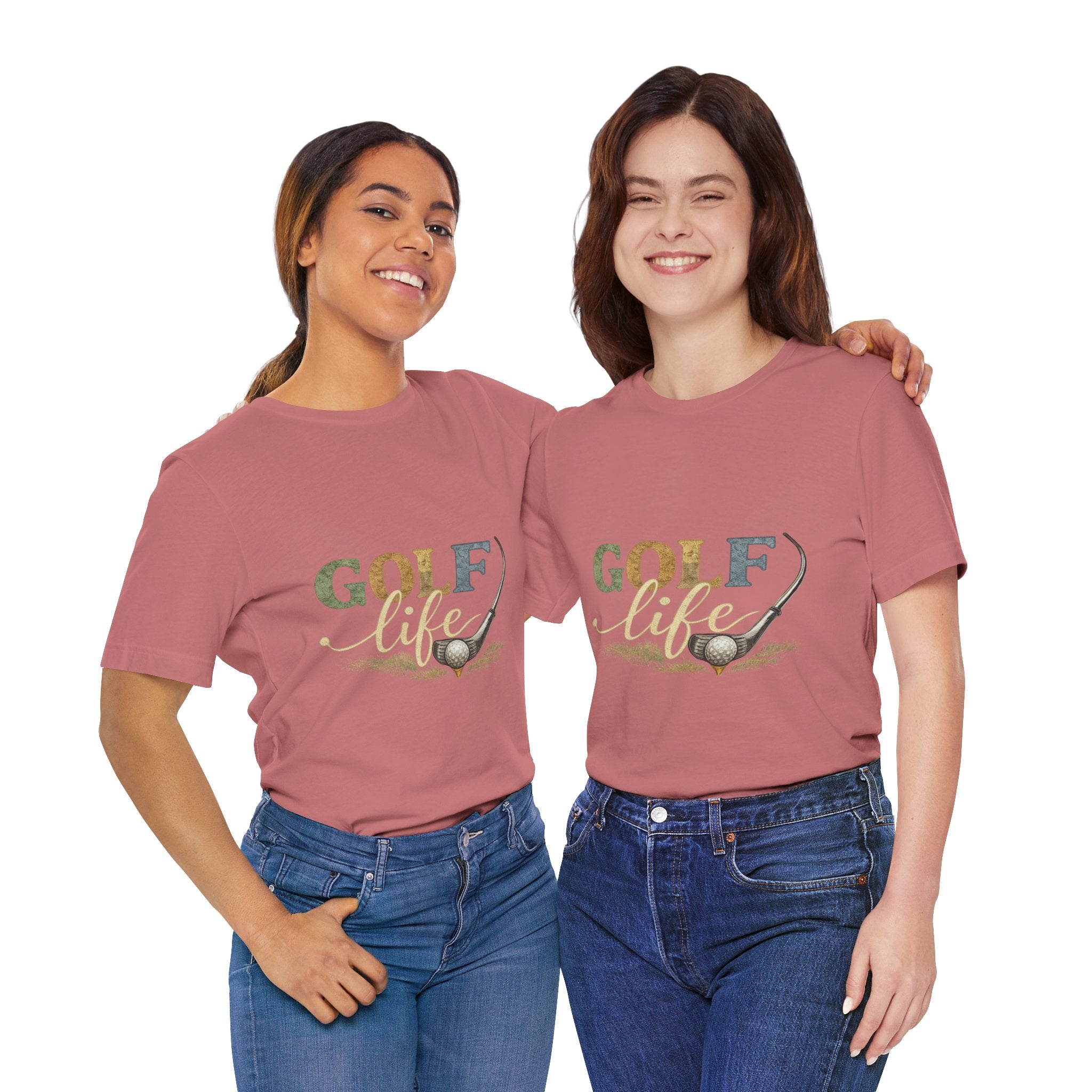 Golf Life T-Shirt — Vintage Golf Club & Ball Tee for Golf Lovers
