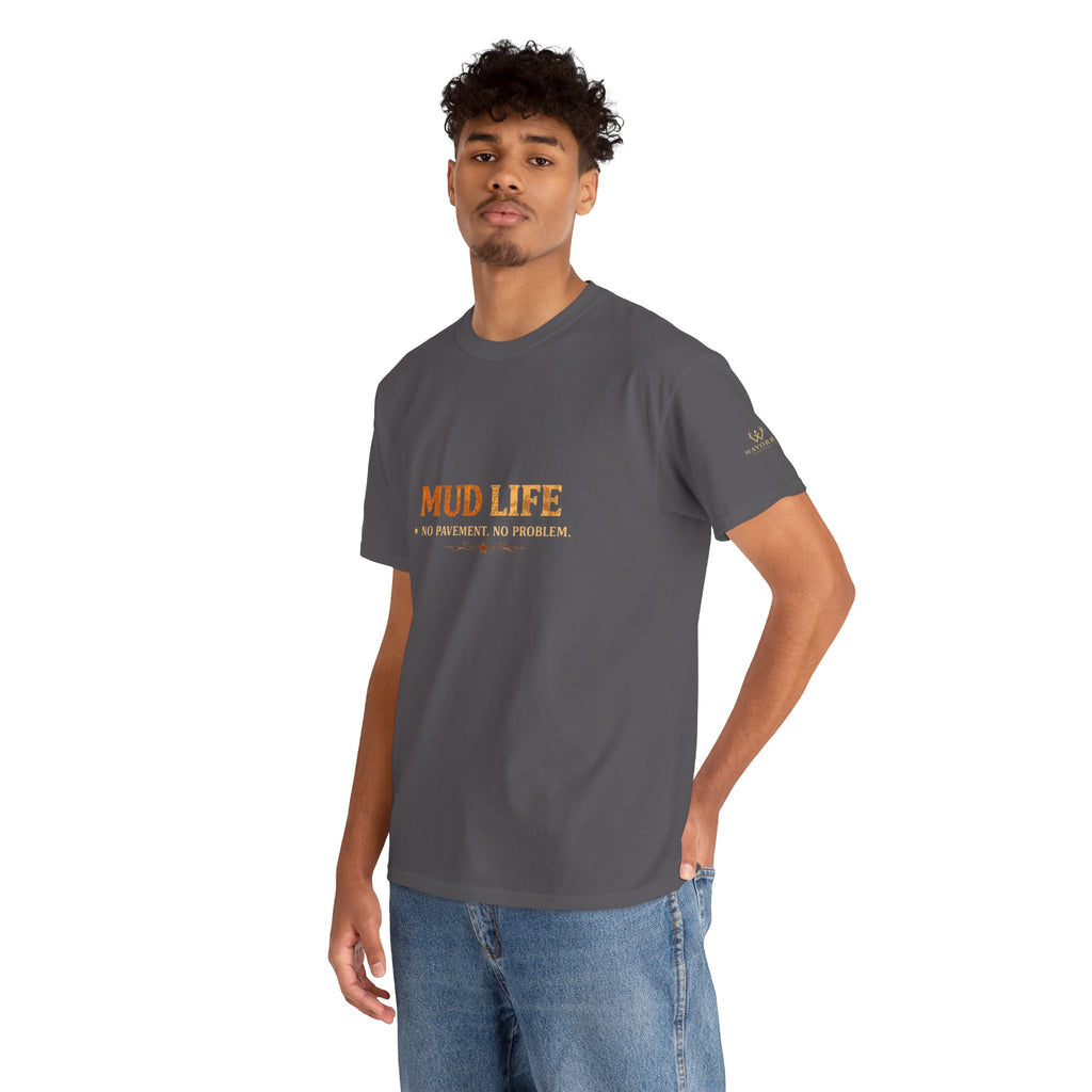 Mud Life Off-Road T-Shirt — American Roots 4x4 Jeep Mudding Graphic Tee