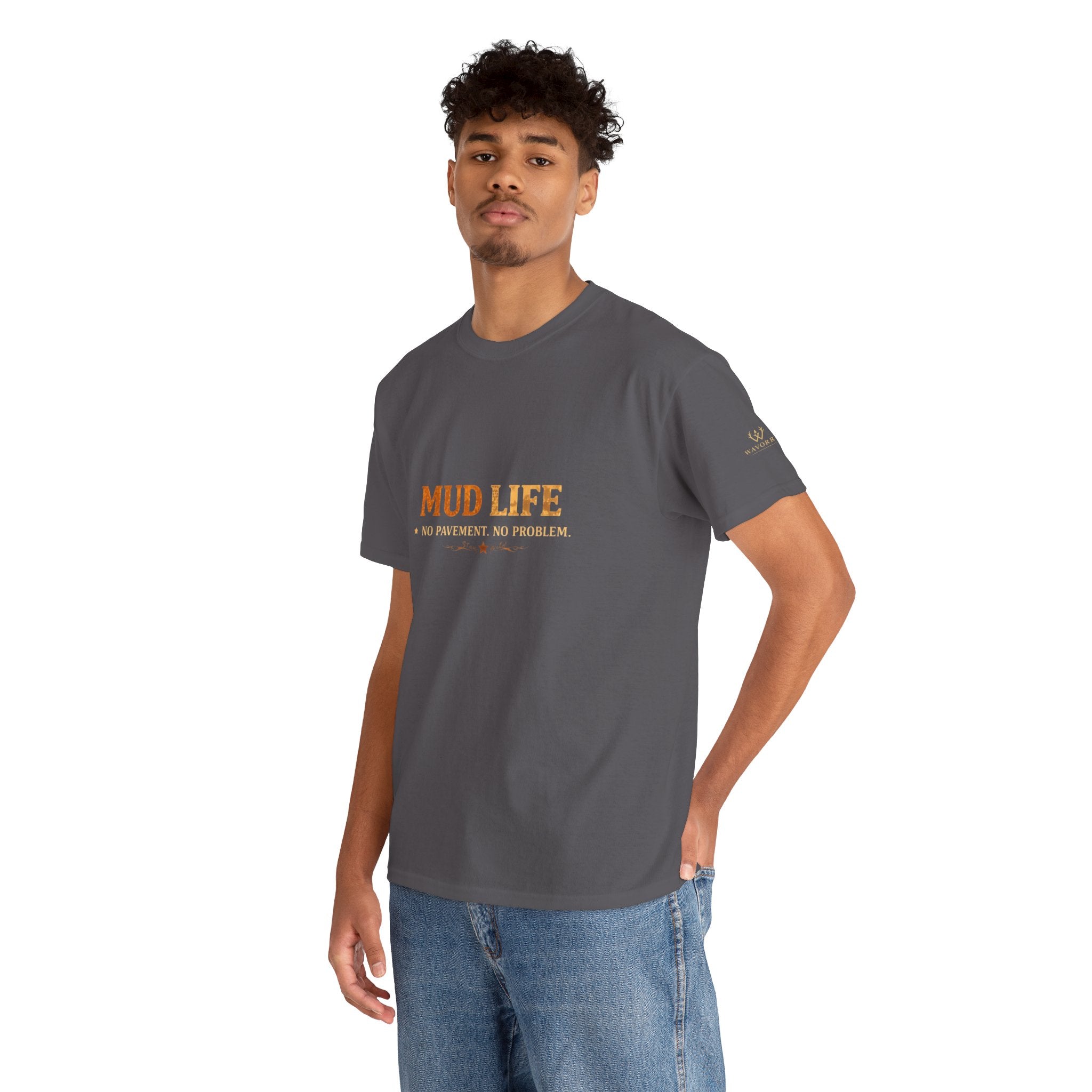 Mud Life Off-Road T-Shirt — American Roots 4x4 Jeep Mudding Graphic Tee