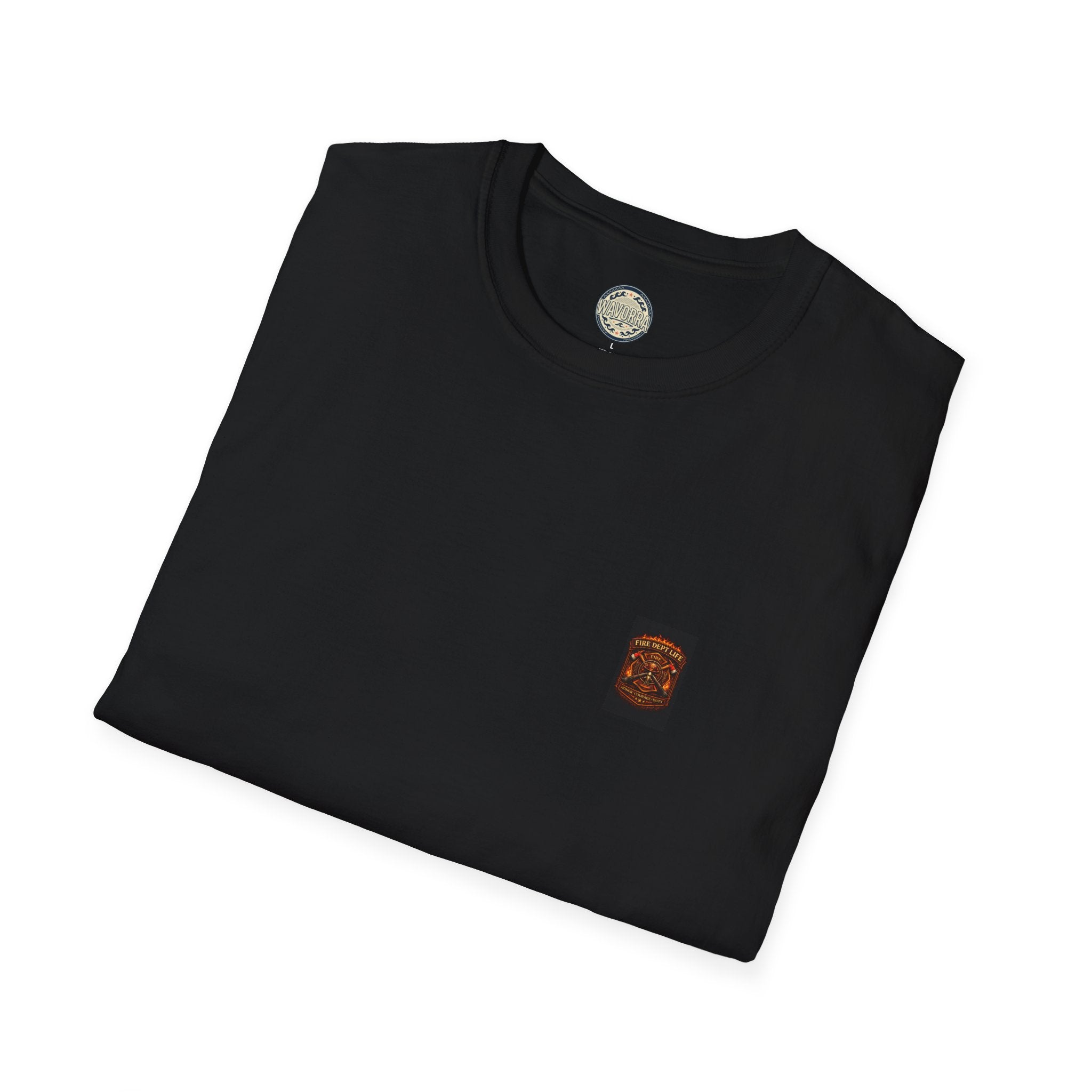 Fire Dept Life T‑Shirt — First Due Fire Truck Graphic Tee