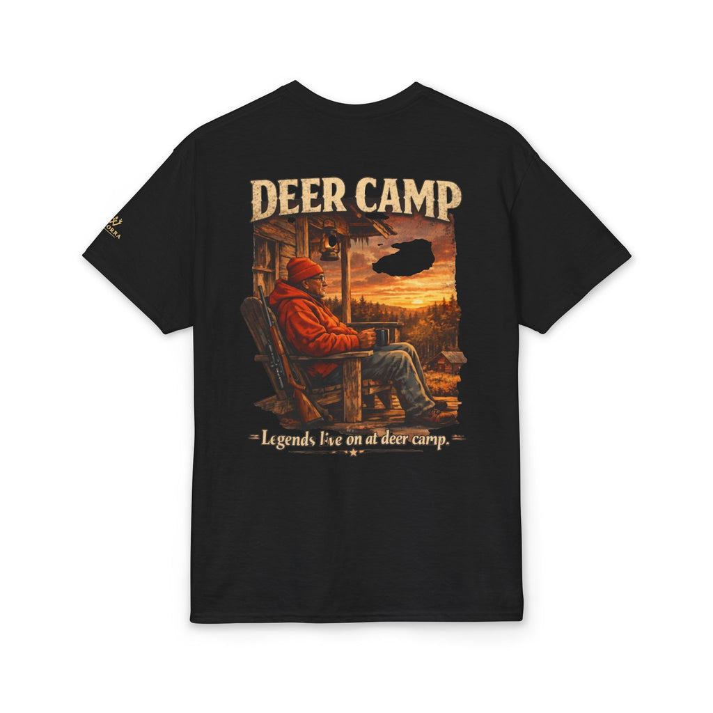 Deer Camp T-Shirt — Vintage Outdoors Hunting Graphic Tee