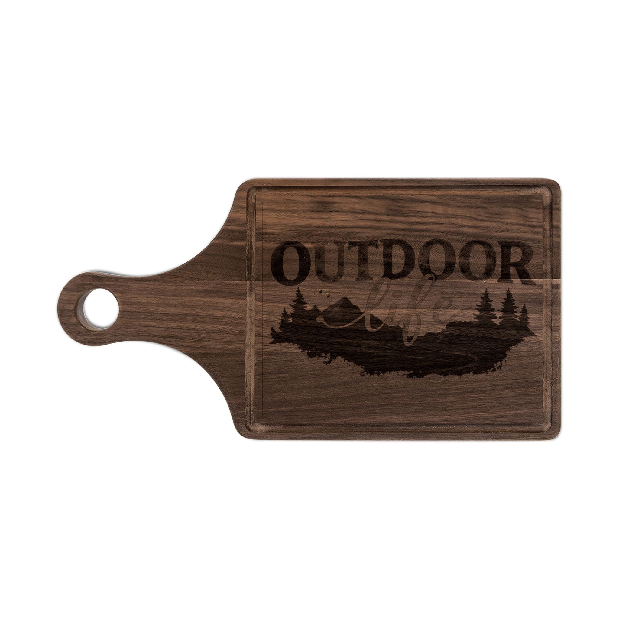 Outdoor Life Engraved Wood Cutting Board