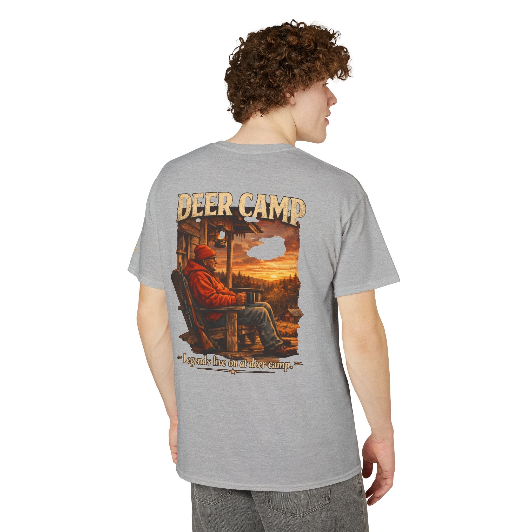 Deer Camp T-Shirt — Vintage Outdoors Hunting Graphic Tee