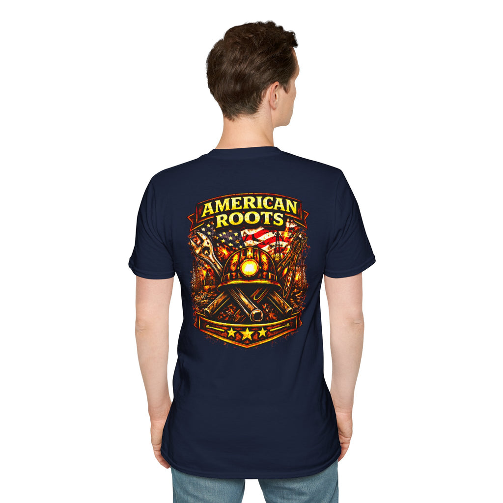 T-Shirt — American Roots Motorcycle Graphic Tee