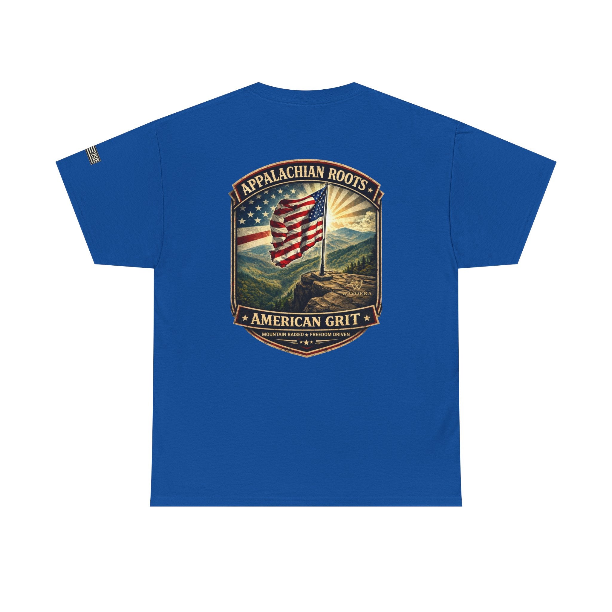 Appalachian Roots T‑Shirt — American Grit Flag Graphic Tee